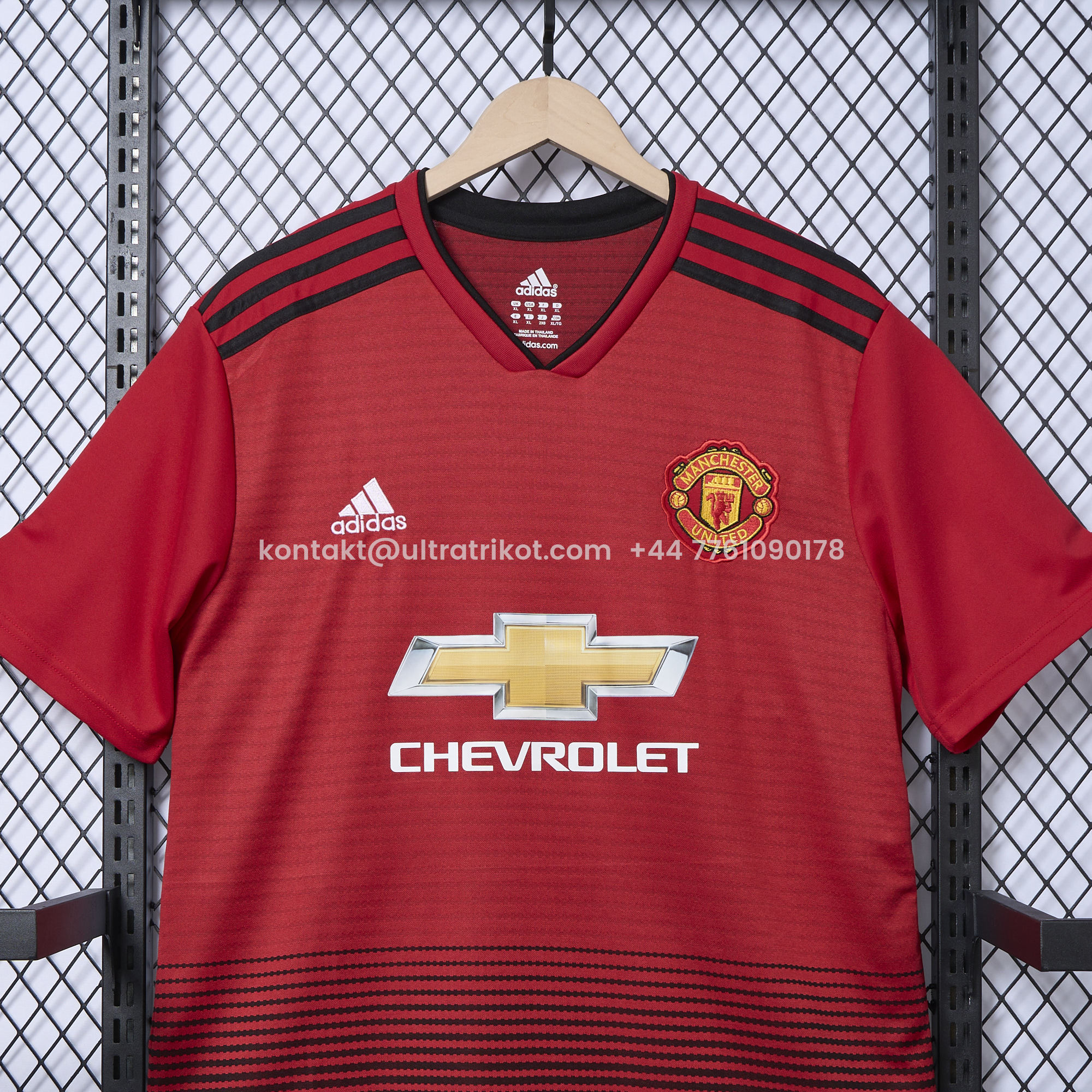 UltraTrikot-Retro Manchester United 18-19 Home Stadium Jersey