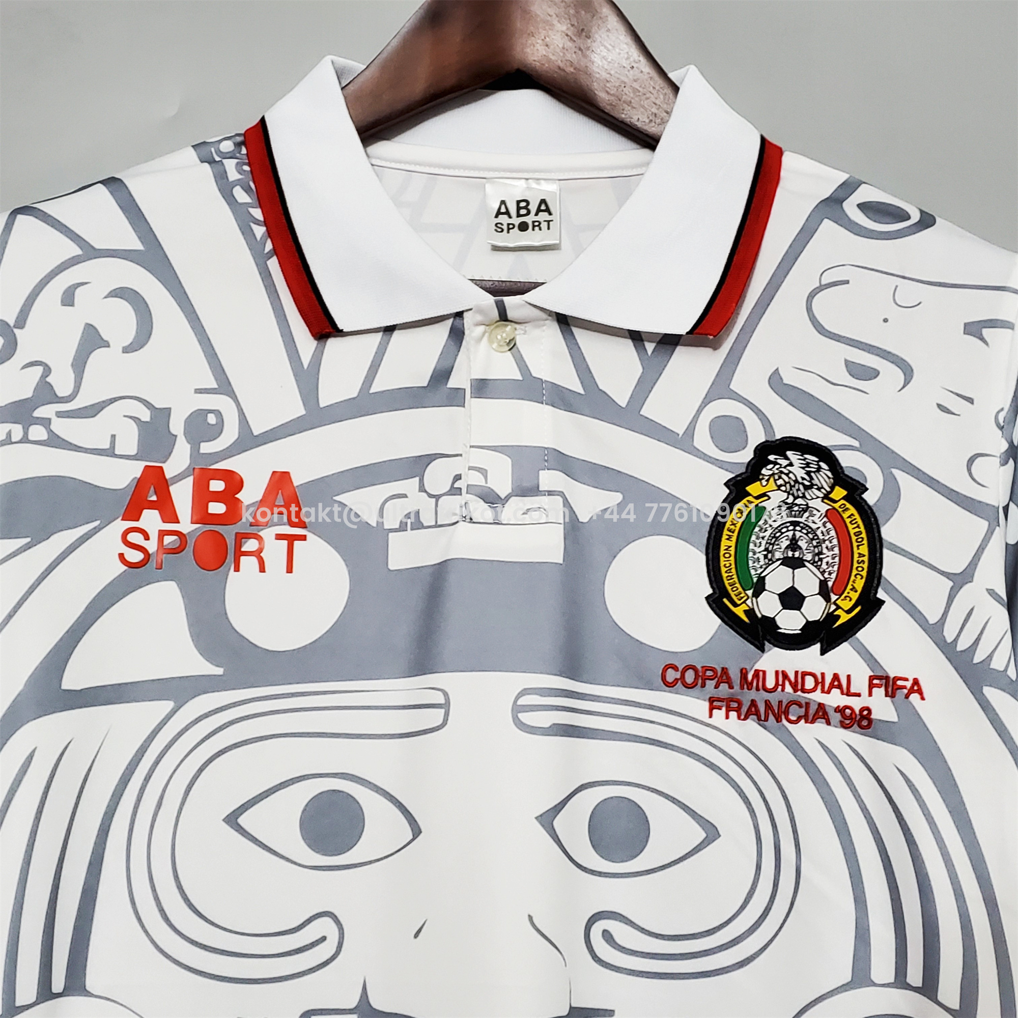 UltraTrikot-Retro Mexico 1998 Away Jersey