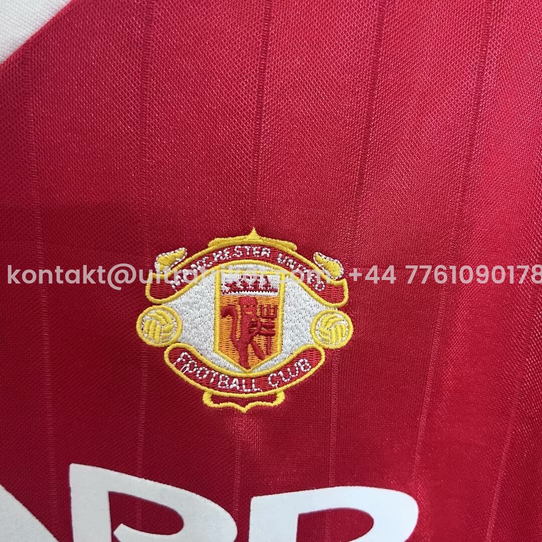 UltraTrikot-Retro Manchester United 82-83 Home Stadium Jersey