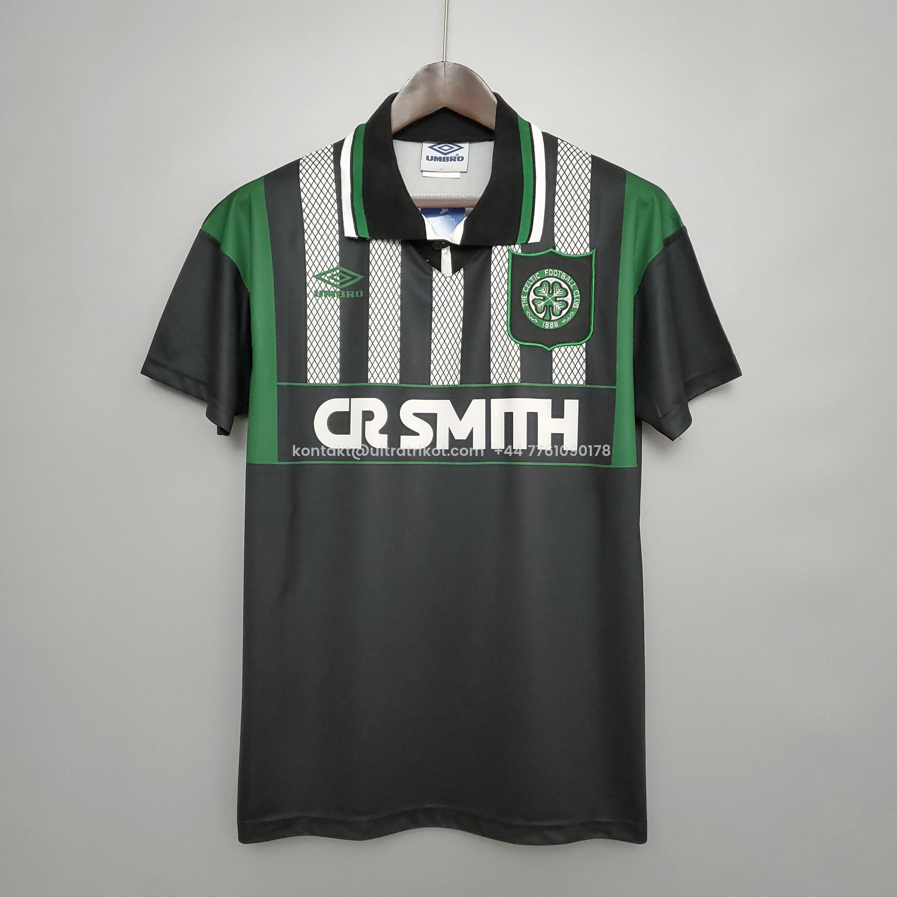 UltraTrikot-Retro Celtic 1994-95 Away Stadium Jersey