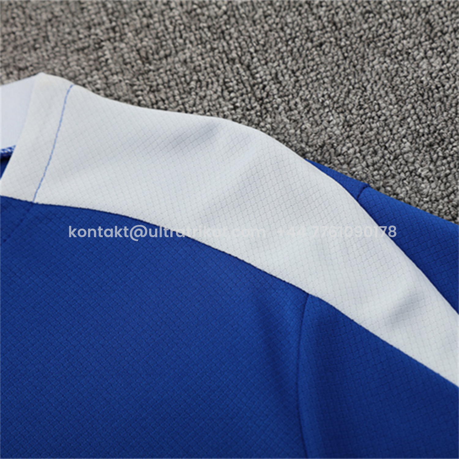 UltraTrikot-C.H.E.L.S.E.A 25-26 Short-Sleeve Training Set - Blue Top & Black Shorts