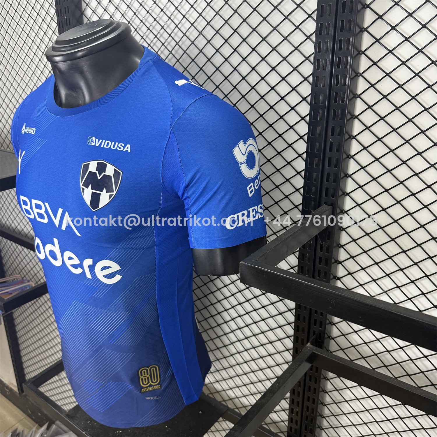 UltraTrikot-Rayados Monterrey 25-26 Third Blue Jersey - Player Version