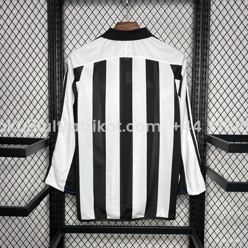 UltraTrikot-Retro Newcastle United 2003-05 Home Long Sleeve Jersey