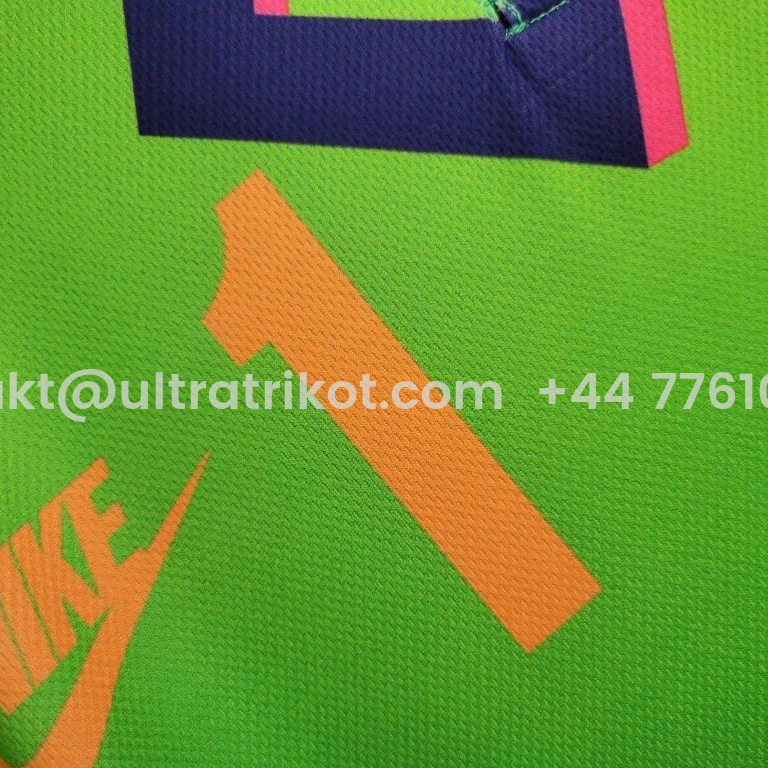 UltraTrikot-Retro Mexico 1995 Goalkeeper Green Black Jersey