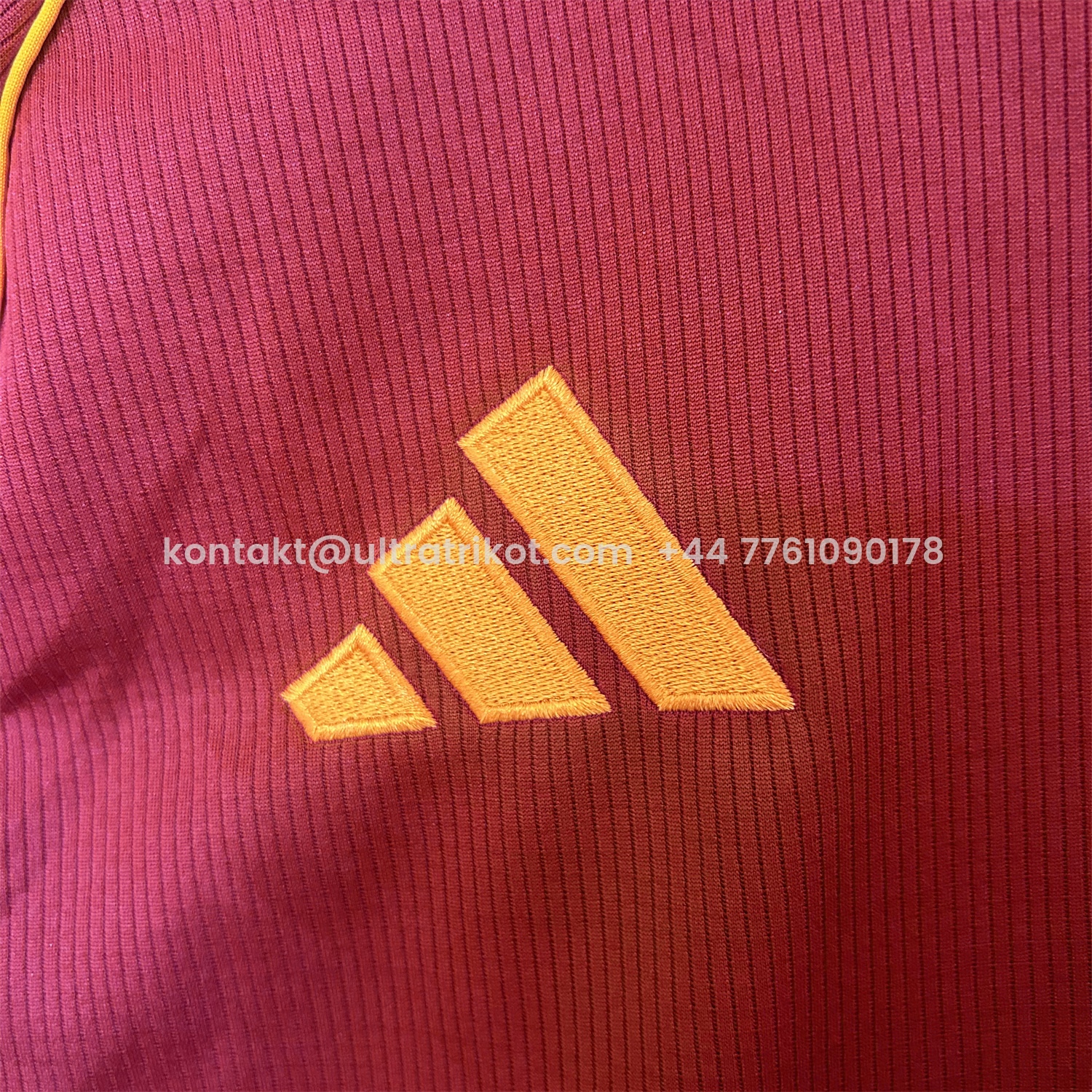 UltraTrikot-AS Roma 25-26 Home Unsponsored Jersey - Fans Version
