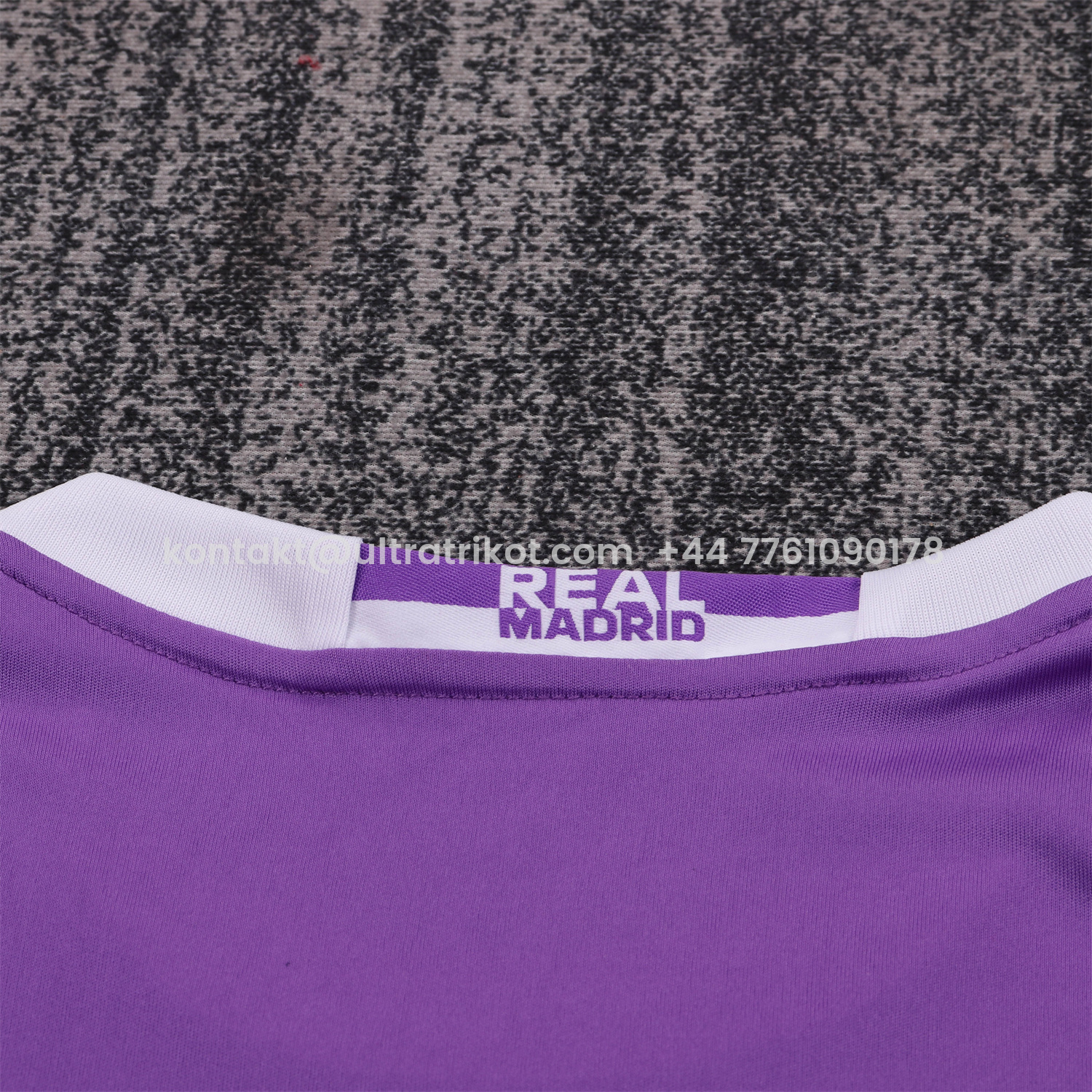 UltraTrikot-Retro Real Madrid 16-17 Away Purple Long Sleeves Kids Kit
