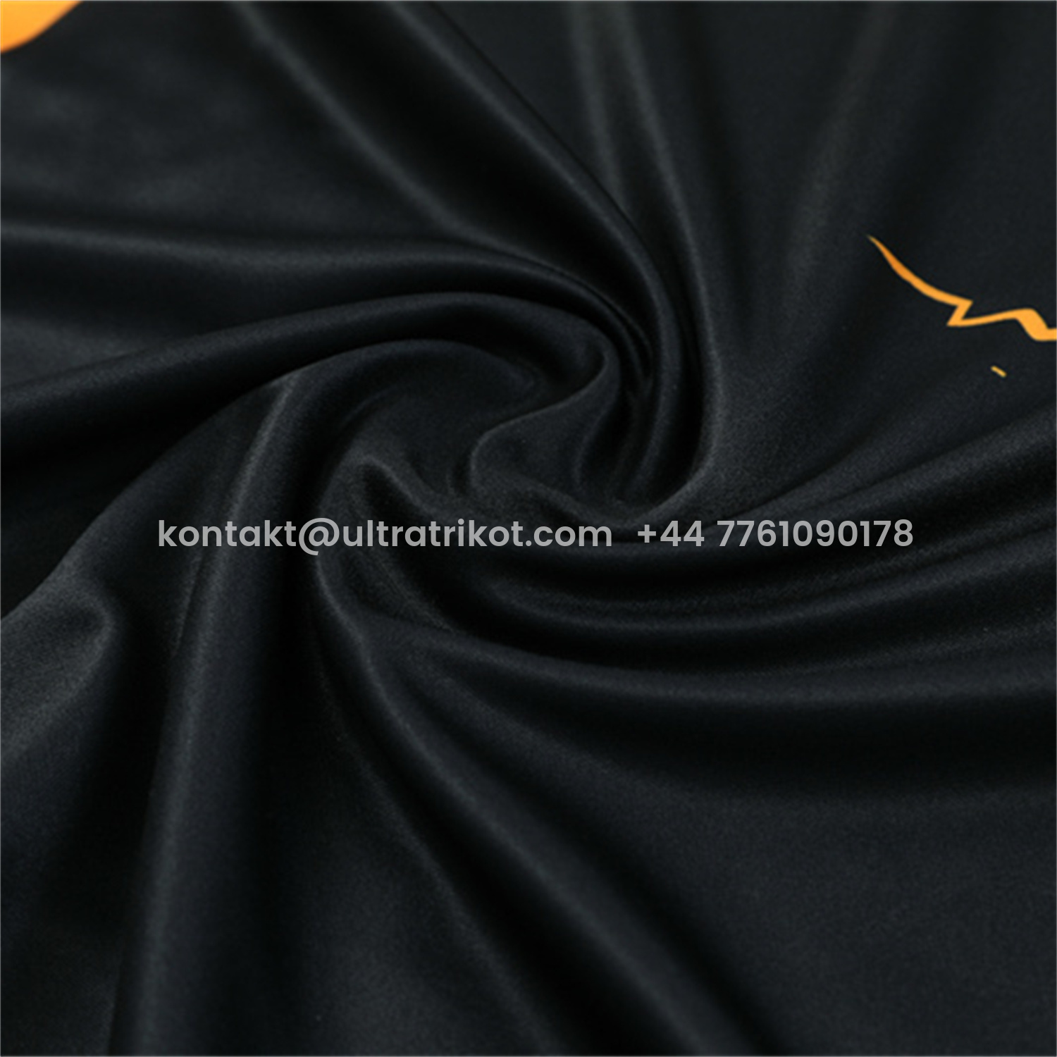 UltraTrikot-Real Madrid 25-26 Long Sleeve Training Set - Player Version - Yellow Pattern Black Top and Black Pants