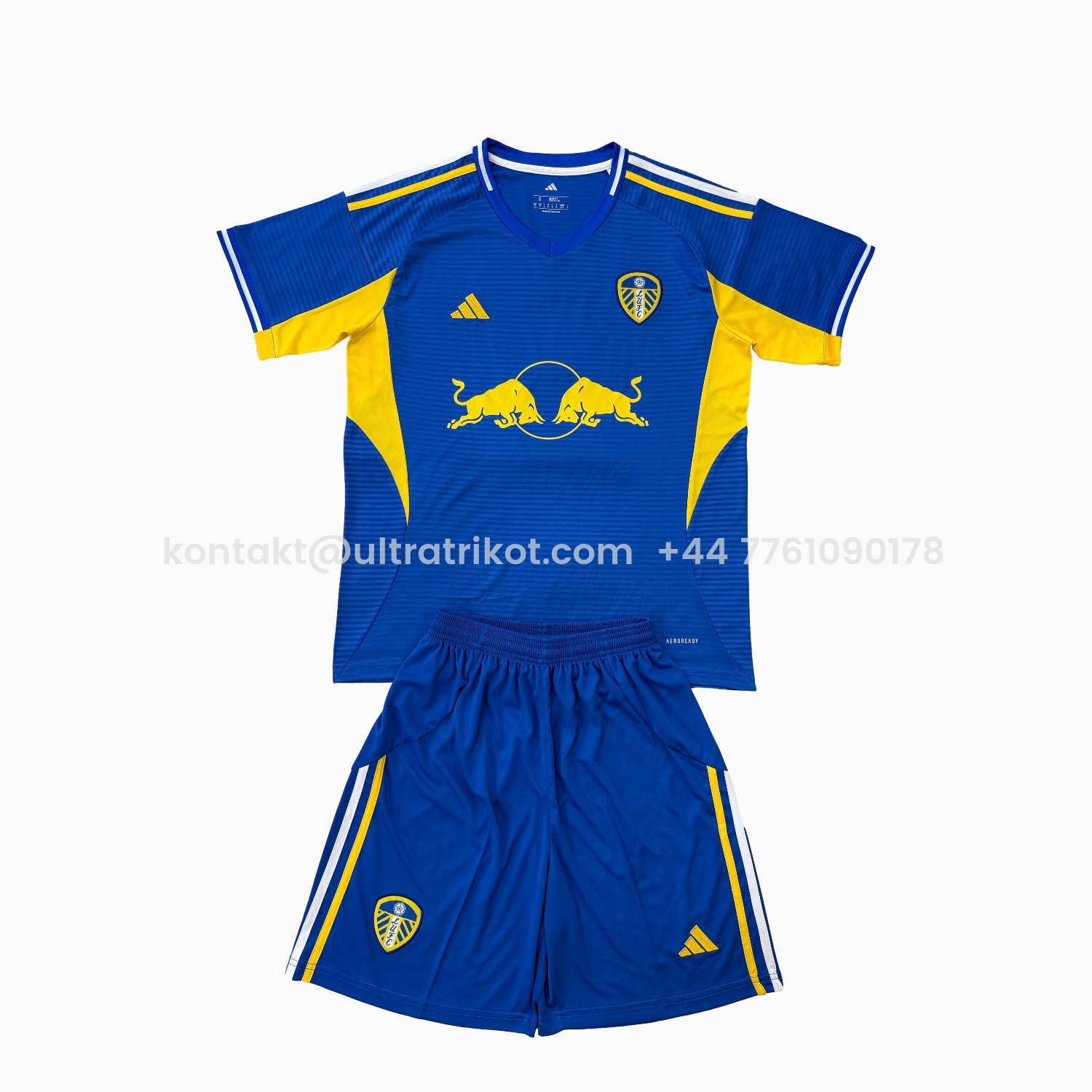 UltraTrikot-Leeds United 25-26 Away Men's Adult Jersey Set - Fans Version