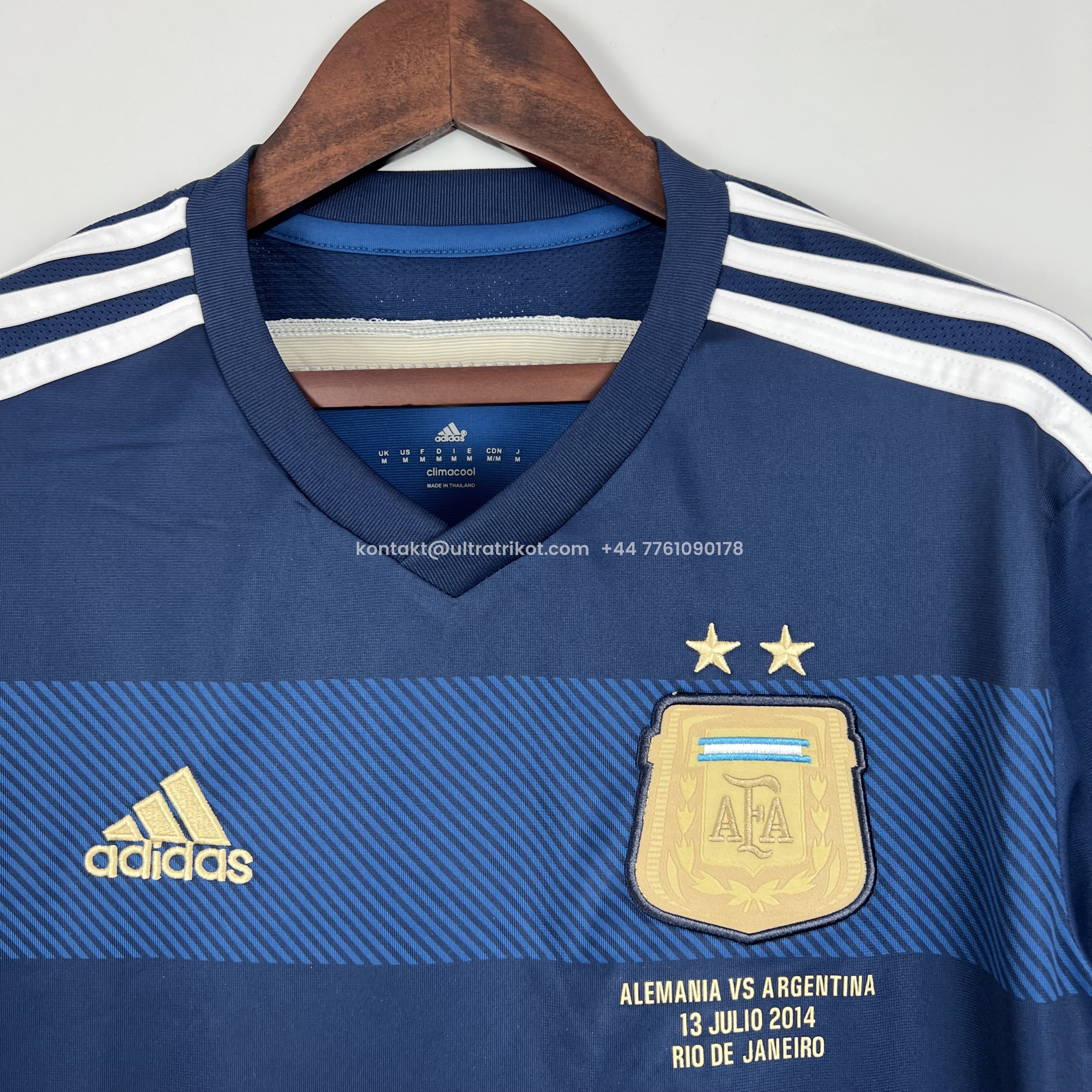 UltraTrikot-Retro Argentina 2014 Away Stadium Jersey