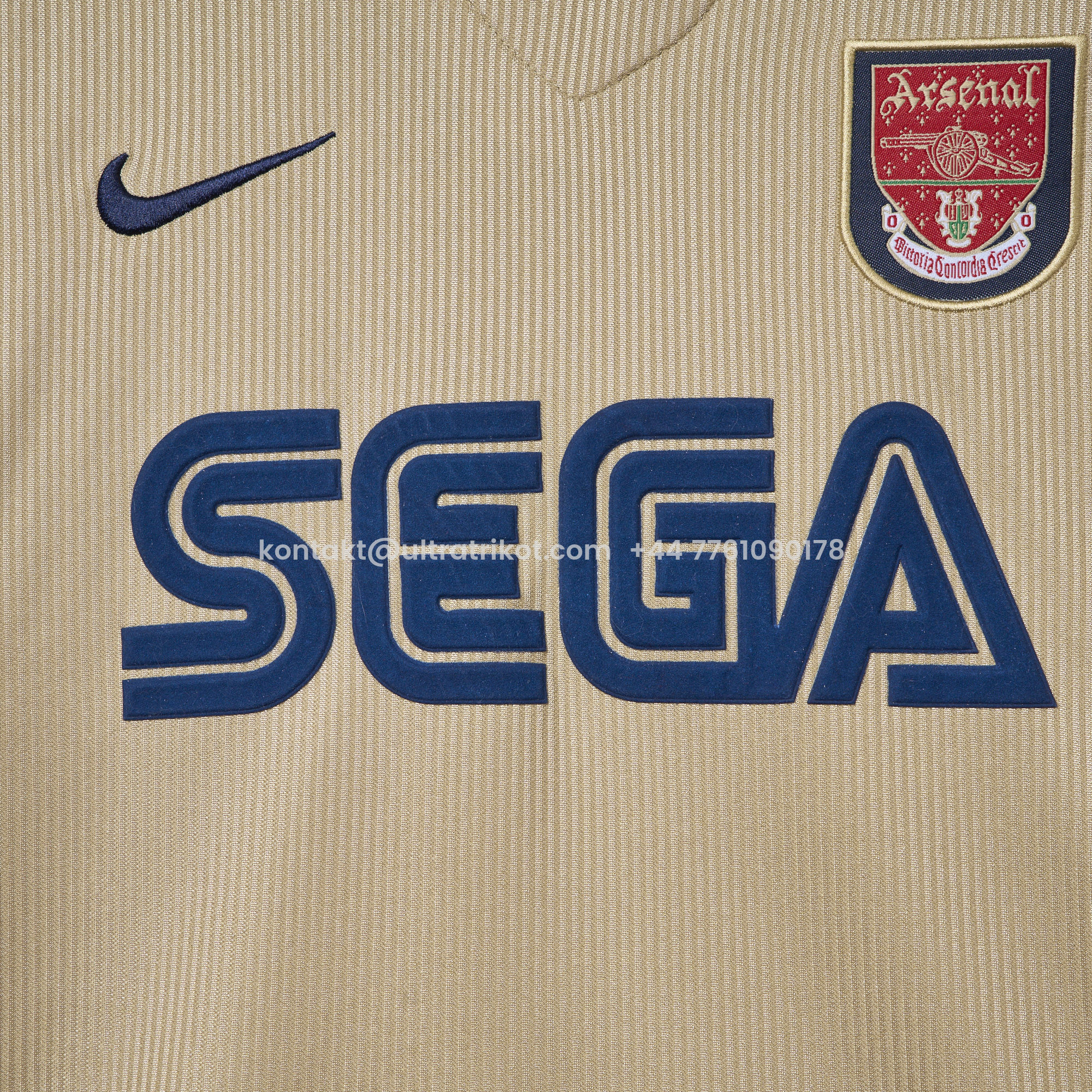 UltraTrikot-Retro Arsenal 2001-02 Away Stadium Jersey