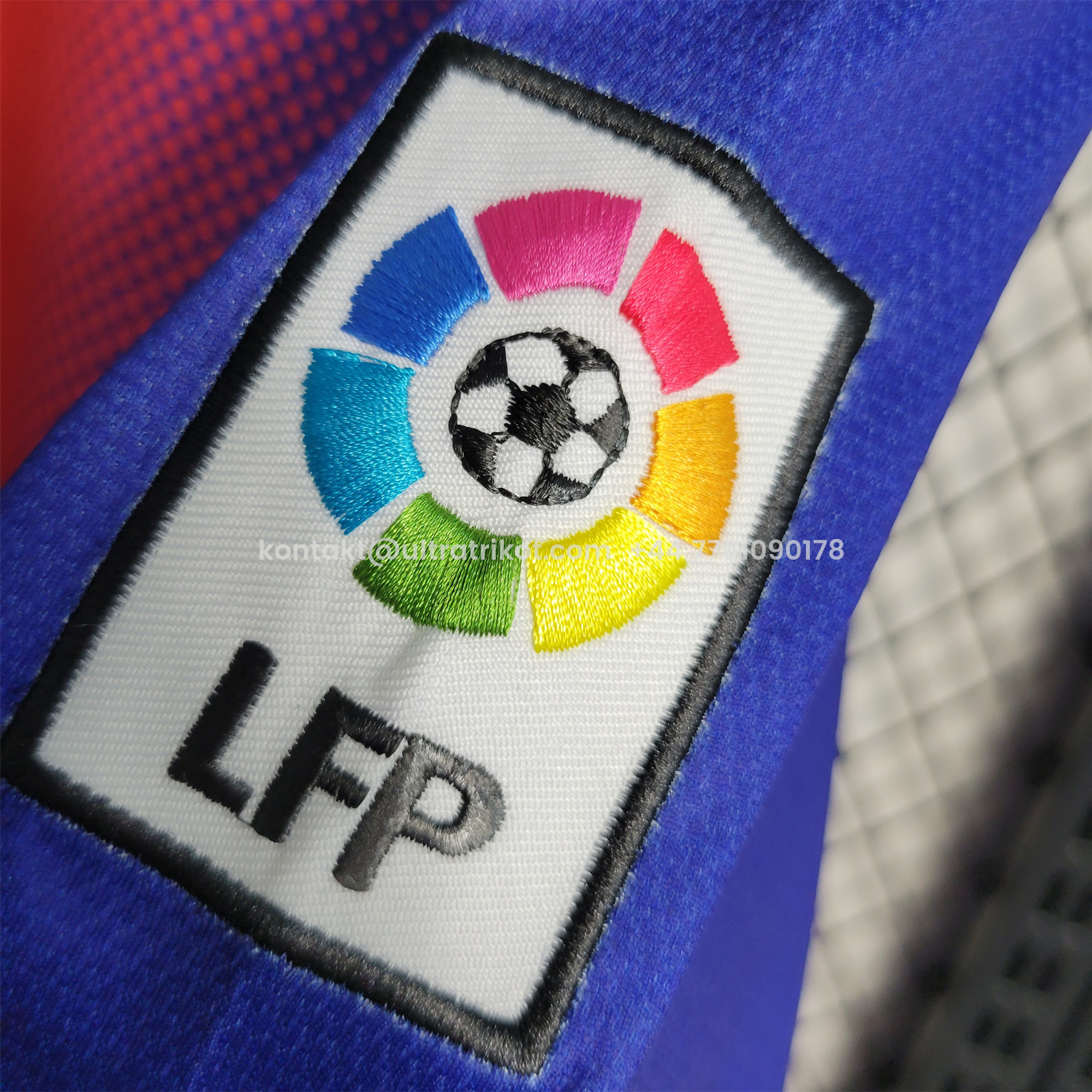 UltraTrikot-Retro Barcelona 12-13 Home Stadium Long Sleeve Jersey