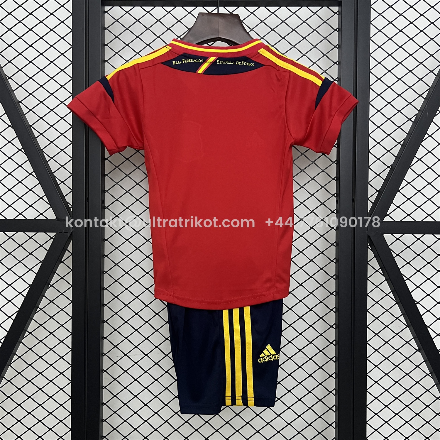 UltraTrikot-Retro Spain 2012 Home Kids Kit
