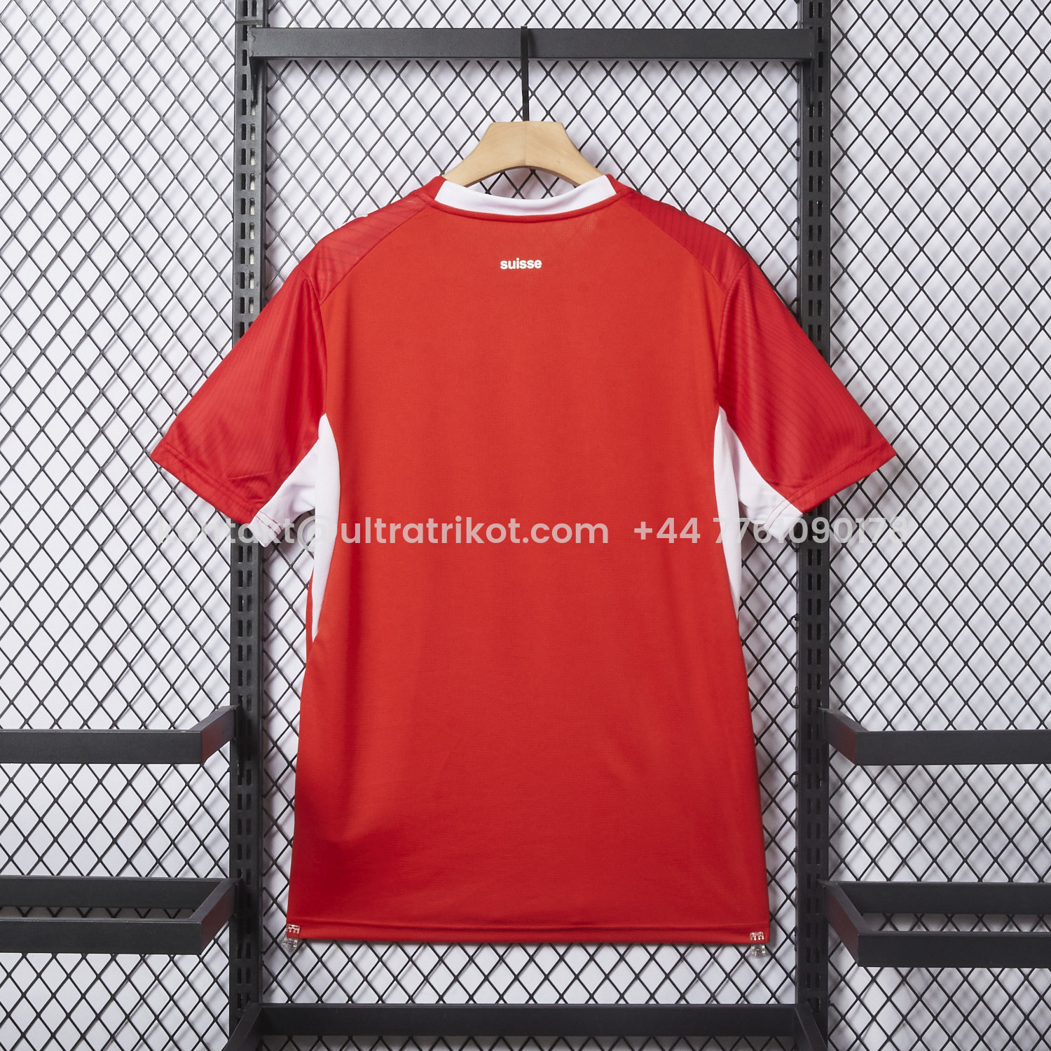 UltraTrikot-Switzerland 2026 Home Red Jersey - Fans Version
