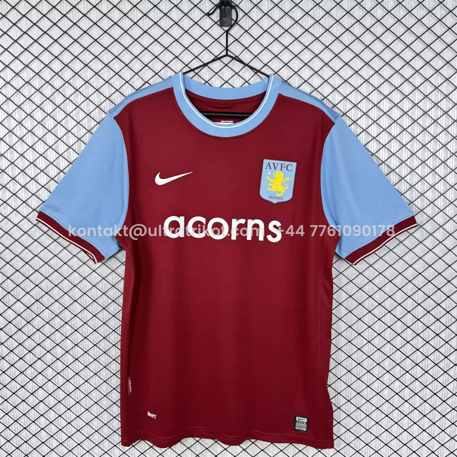 UltraTrikot-Retro Aston Villa 2009-10 Home Jersey