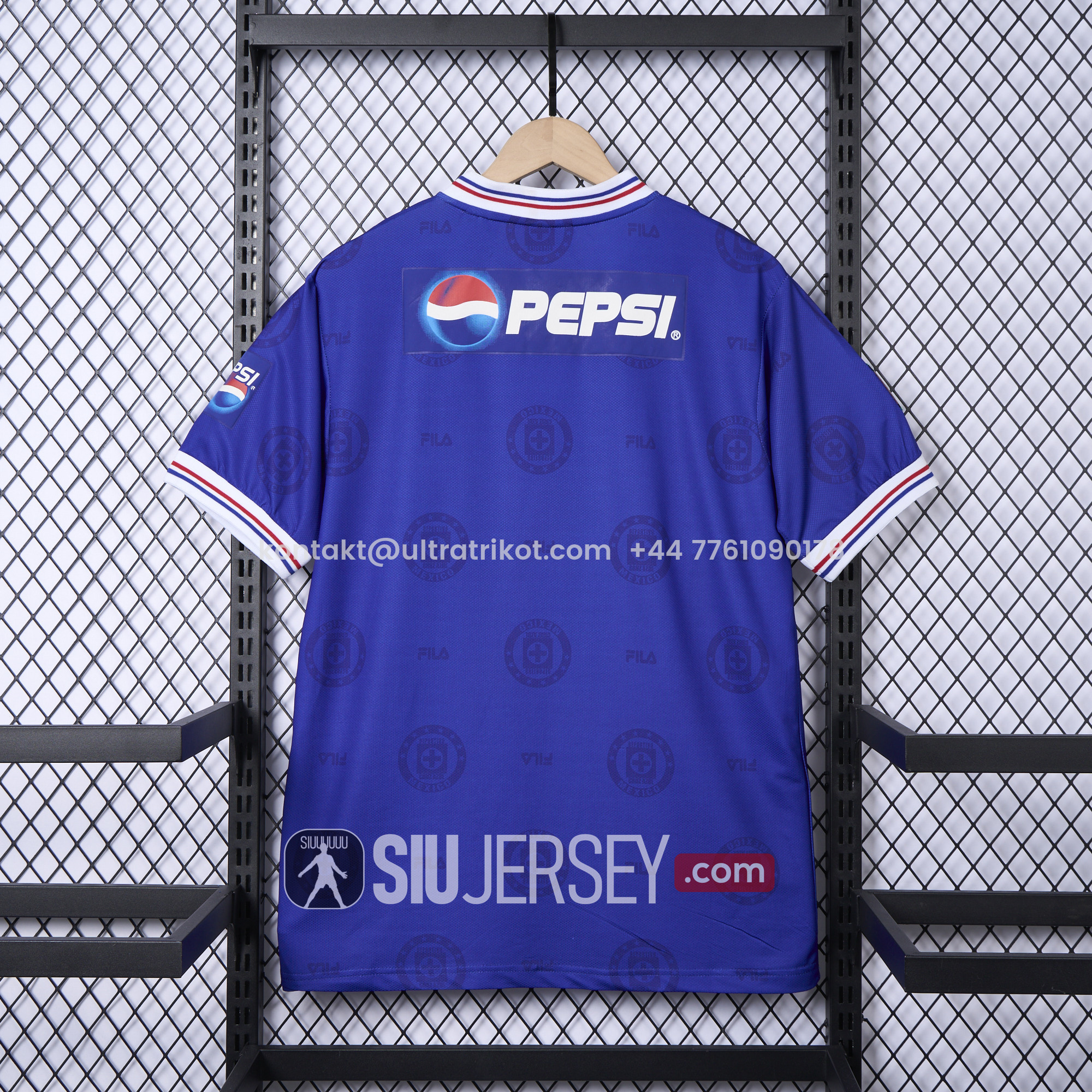 UltraTrikot-Retro Cruz Azul 1998-99 Home Stadium Jersey - Fans Version