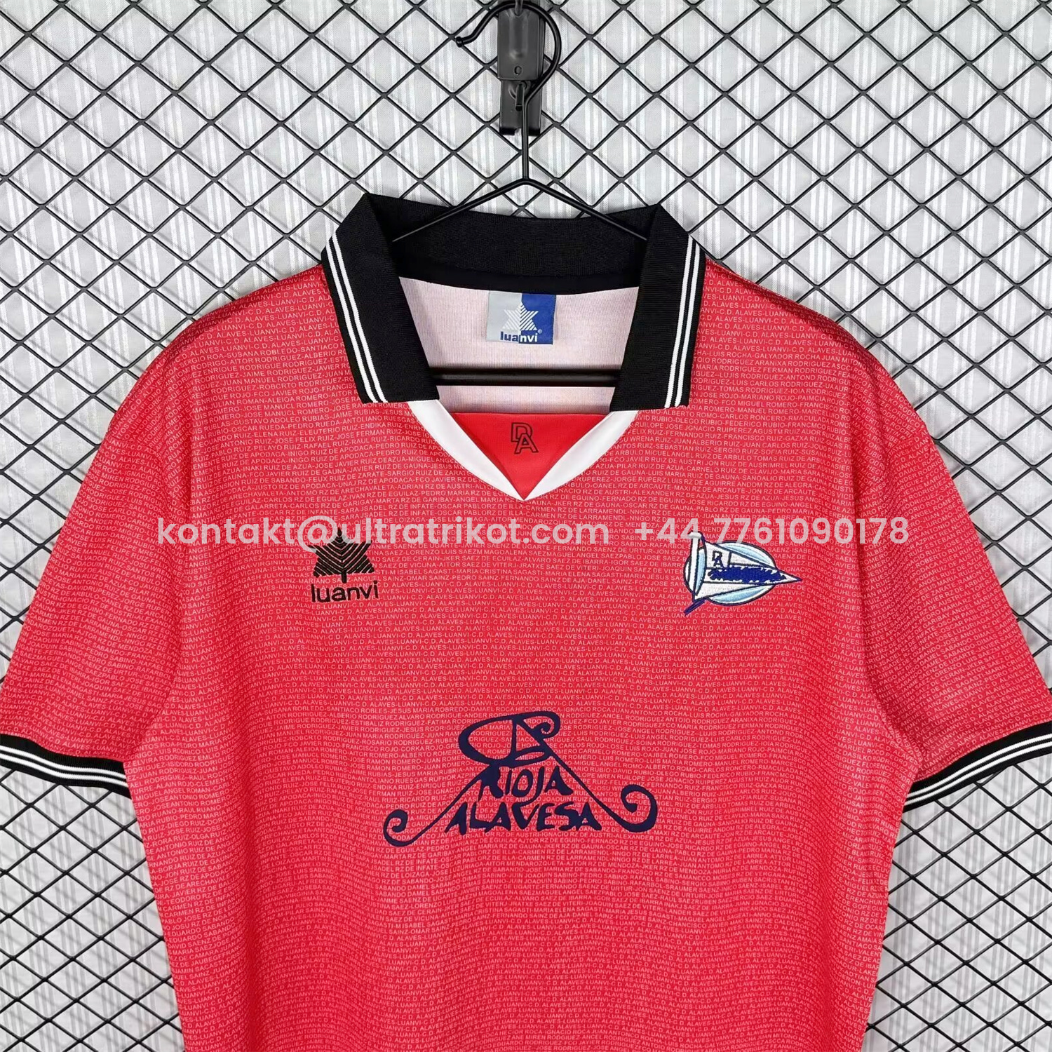 UltraTrikot-Retro Deportivo Alavés 2000-01 Away Jersey