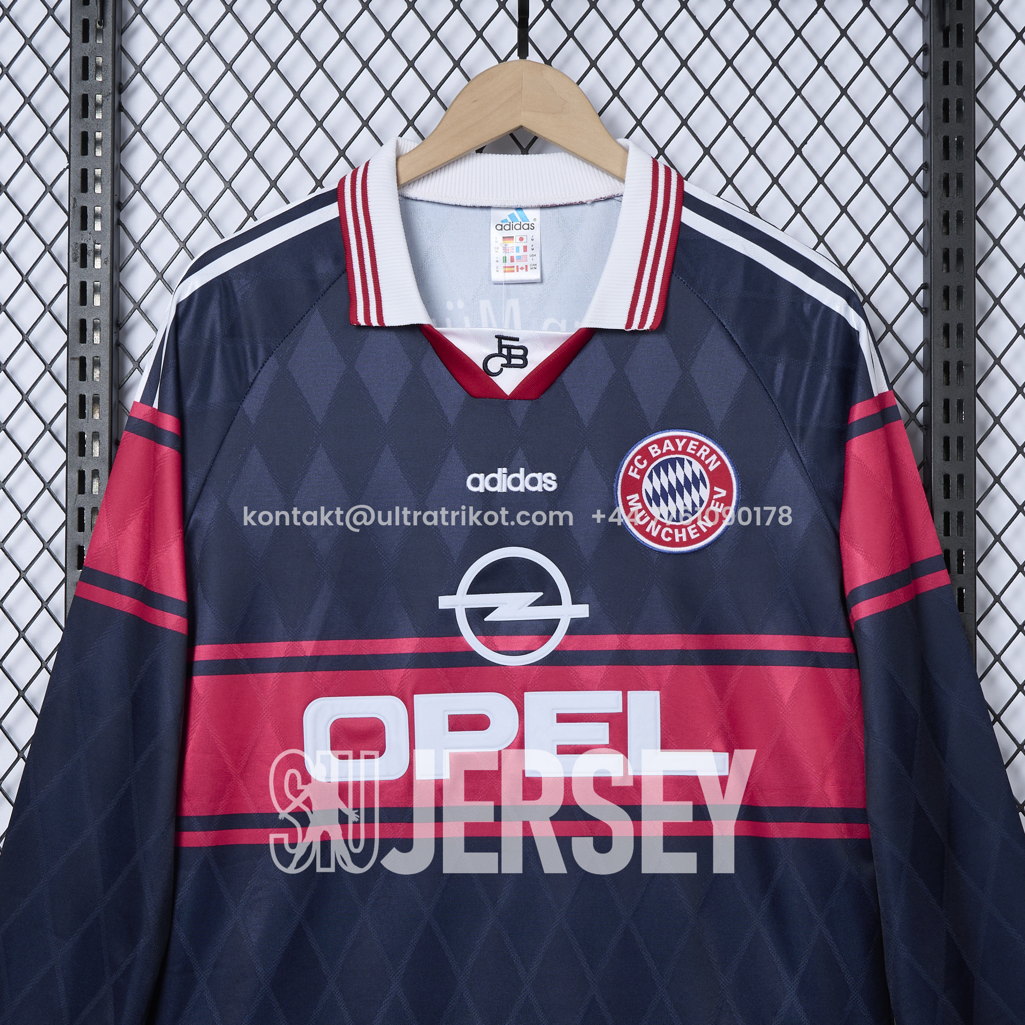 UltraTrikot-Retro Bayern Munich 1997-99 Home Long Jersey