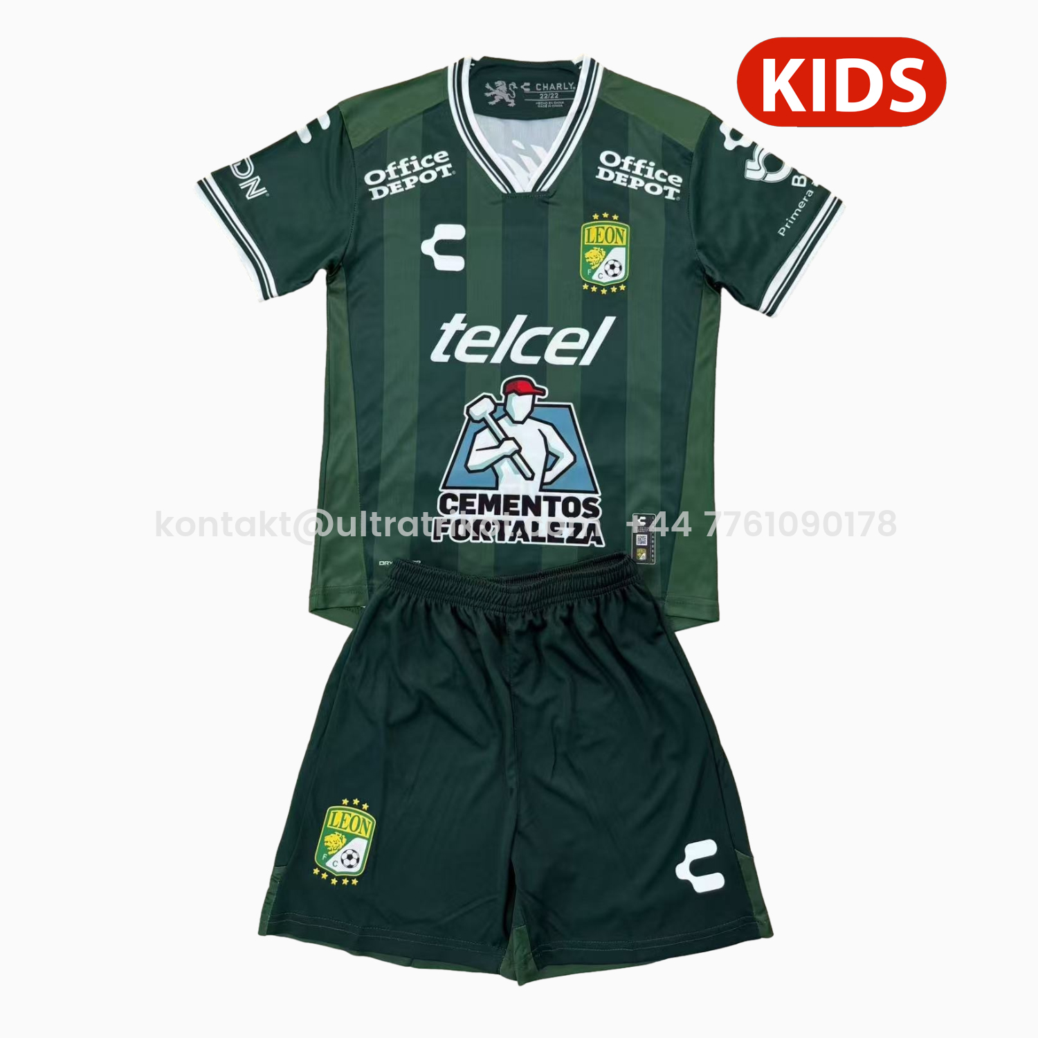 UltraTrikot-Club León 25-26 Home Kids Kit