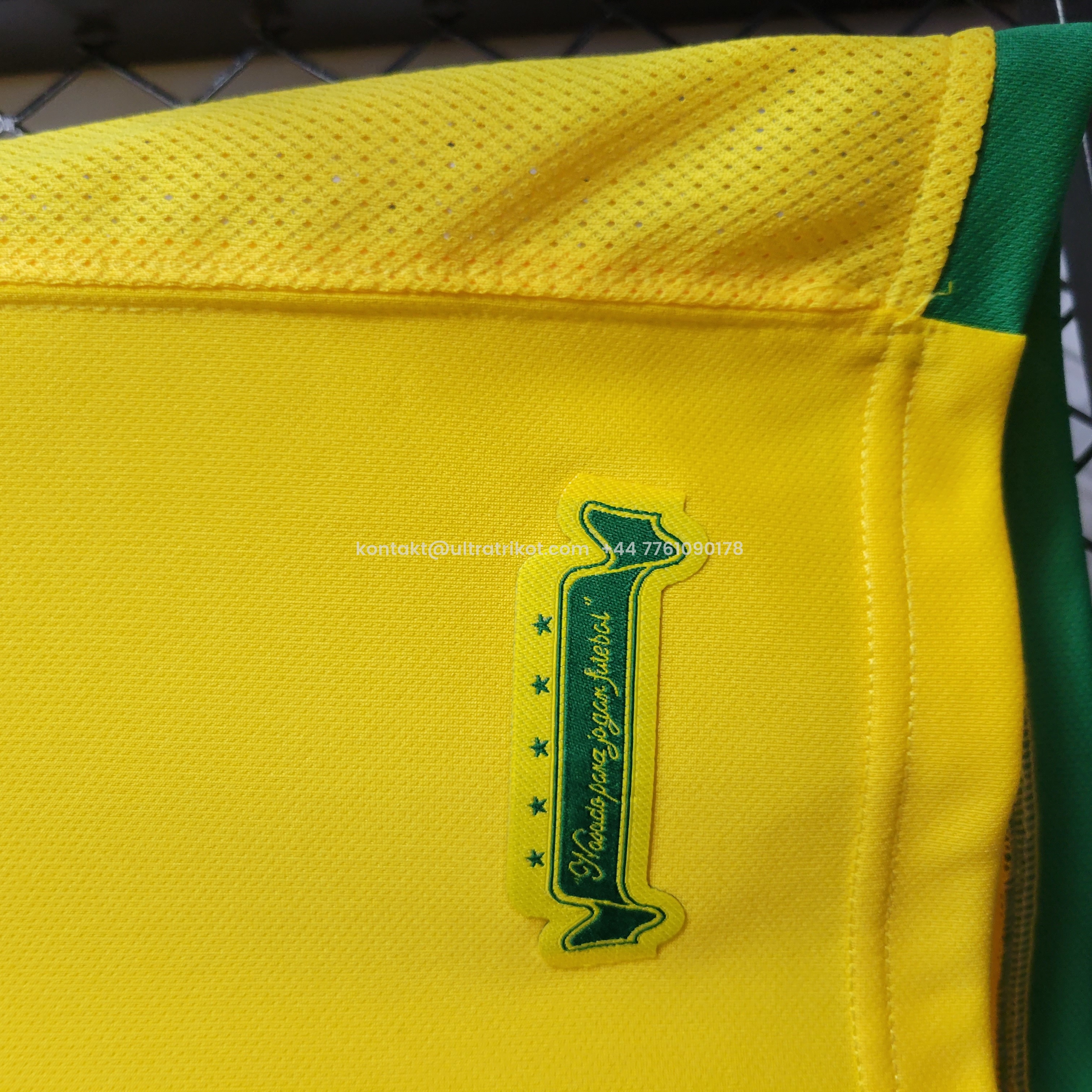 UltraTrikot-Retro Brazil 2006 Home Stadium Jersey
