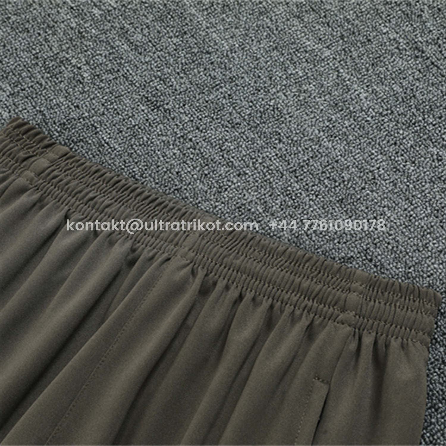 UltraTrikot-Real Madrid 25-26 Kids Long Sleeve Training Set - Player Version - Khaki Top and Khaki Pants