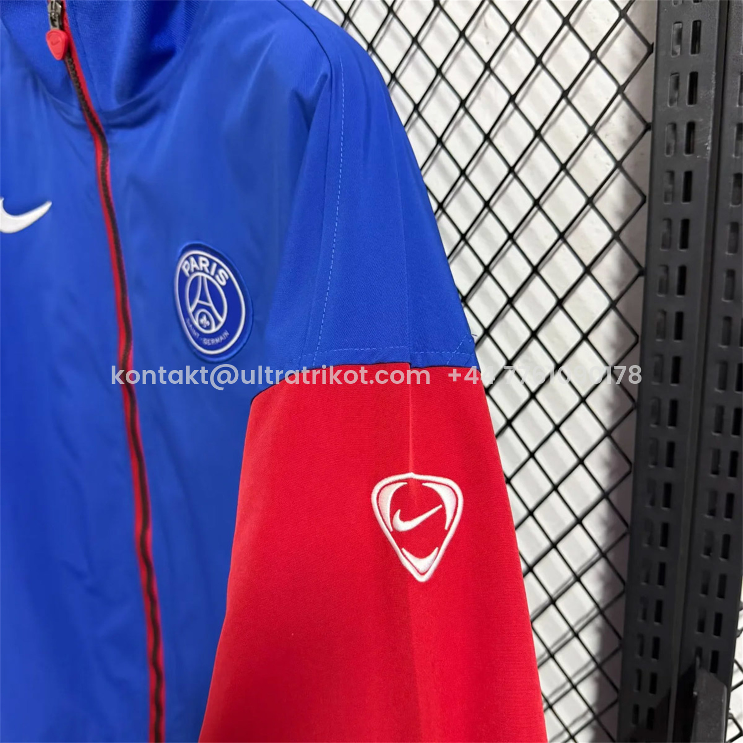 UltraTrikot-Paris Saint-Germain PSG 25-26 Windbreaker Jacket - Blue