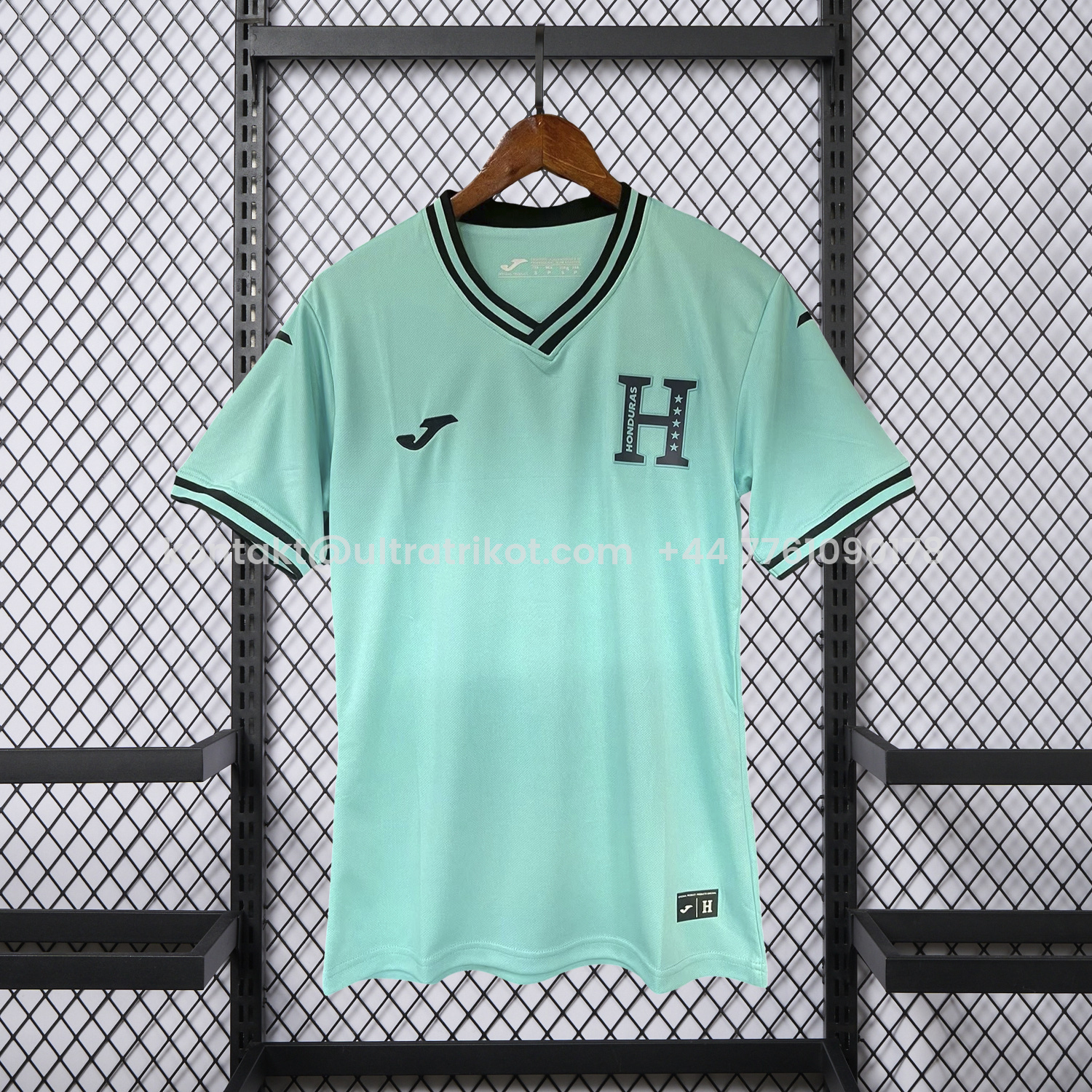 UltraTrikot-Honduras 2024-25 Away Cyan Jersey - Fans Version