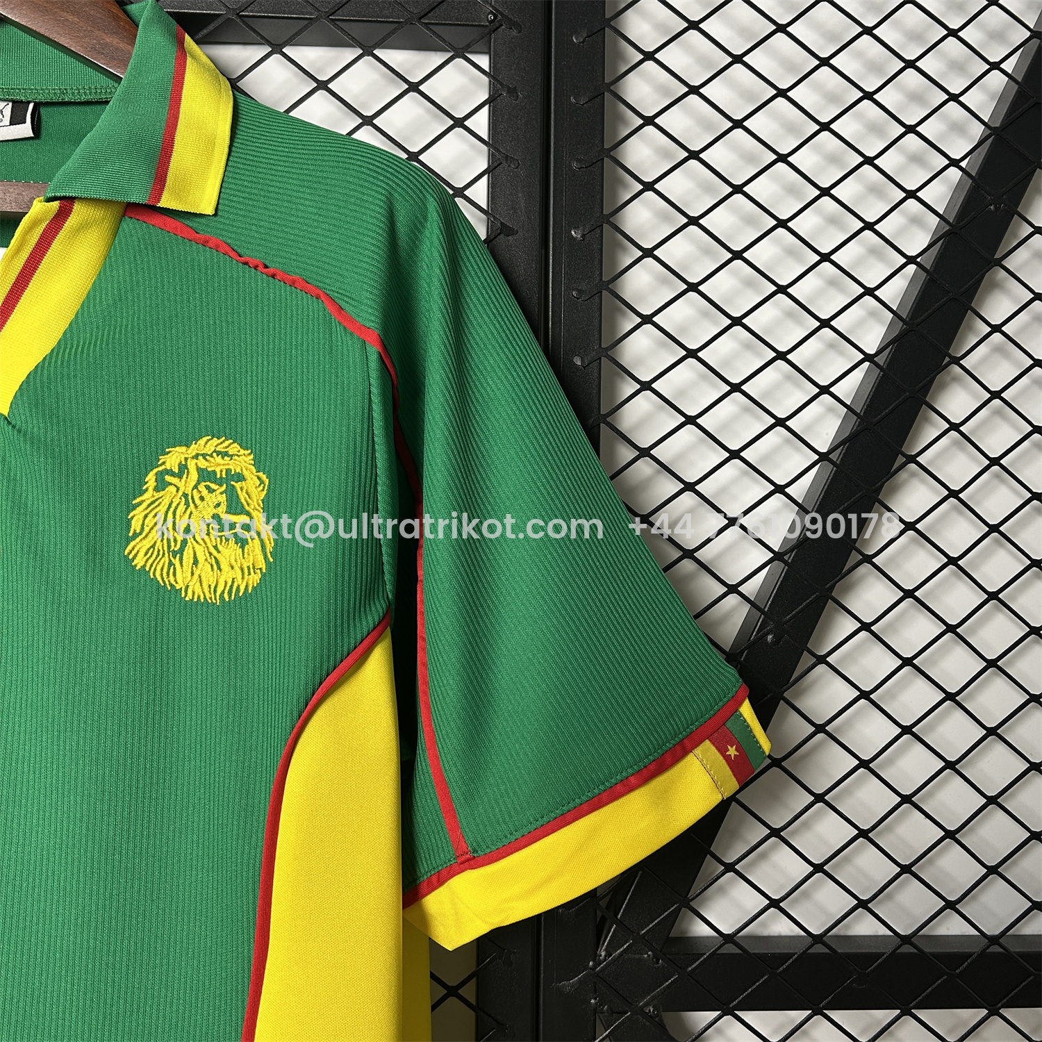 UltraTrikot-Retro Cameroon 1998 Home Jersey