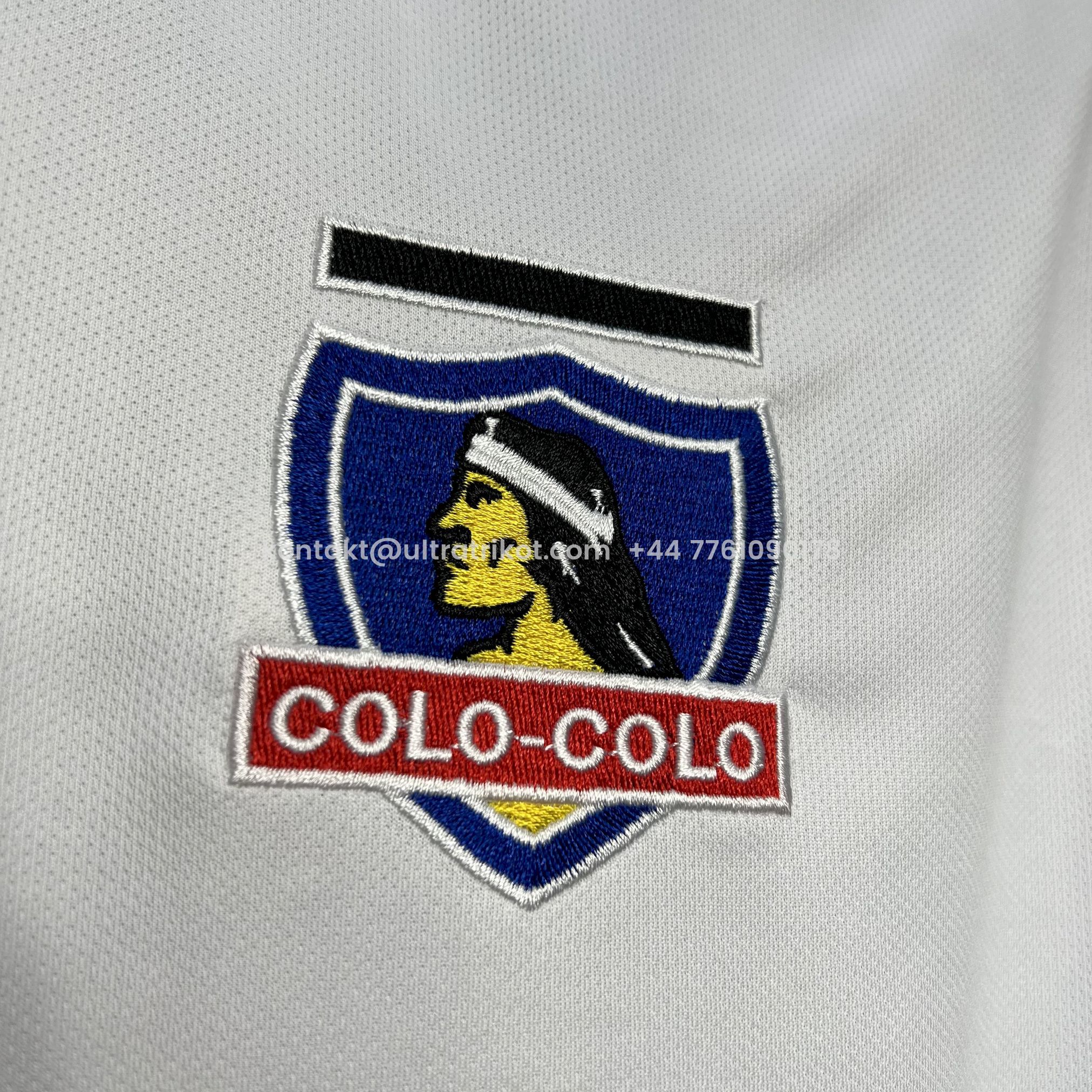 UltraTrikot-Retro Colo Colo 2006 Home Long Sleeve Jersey