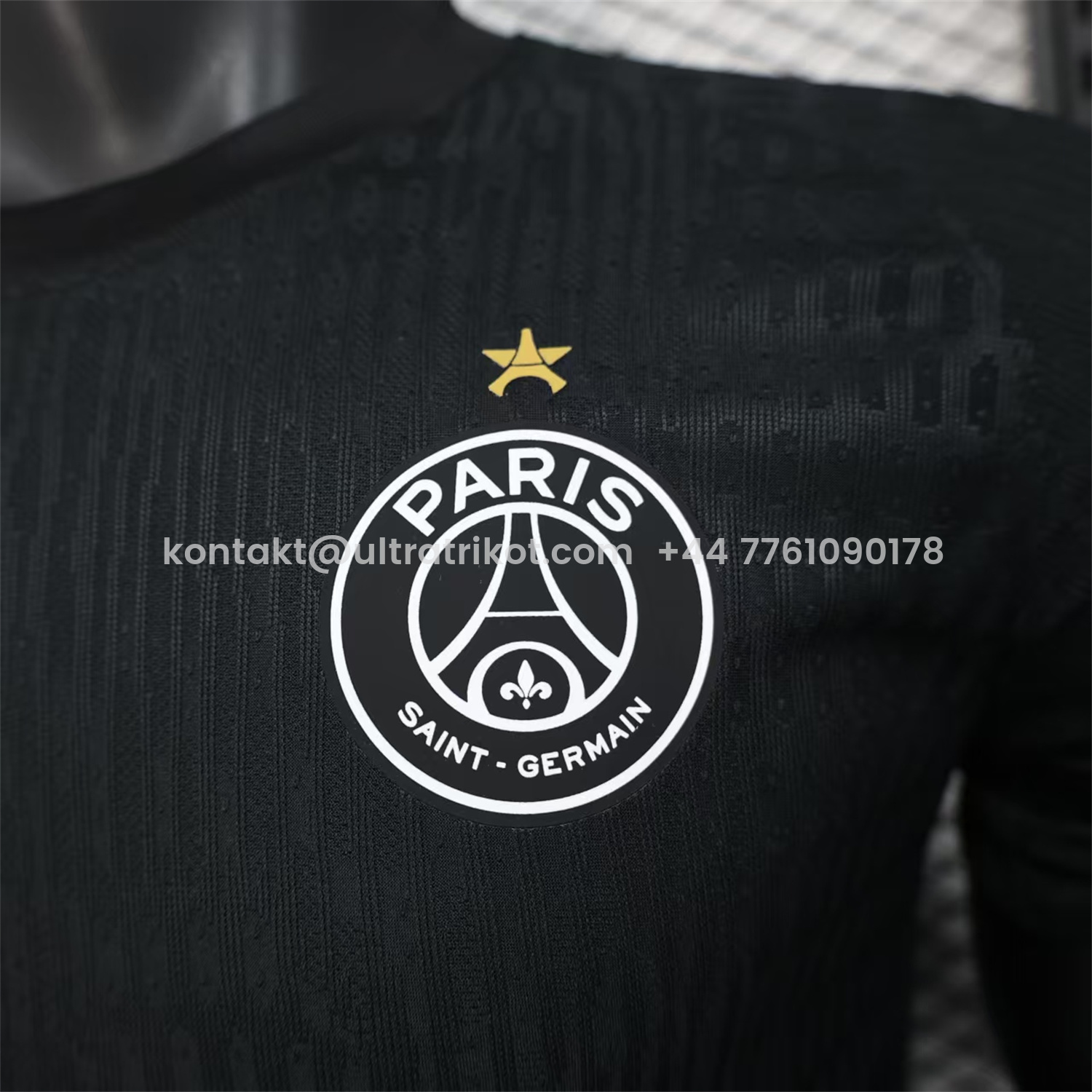 UltraTrikot-Paris Saint-Germain PSG 25-26 Black XO Special Jersey - Player Version