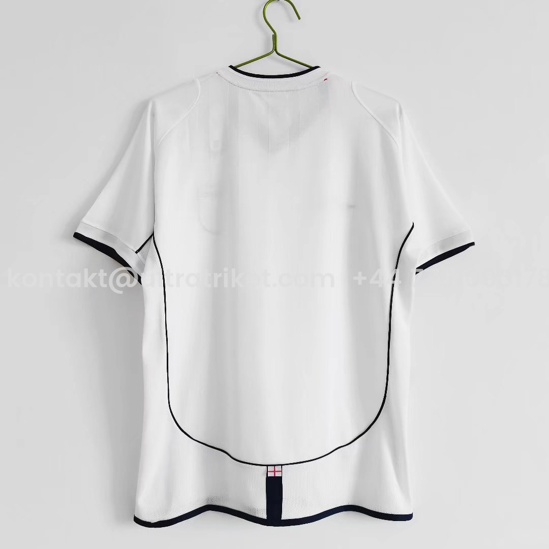 UltraTrikot-Retro England 2002 Home Stadium Jersey