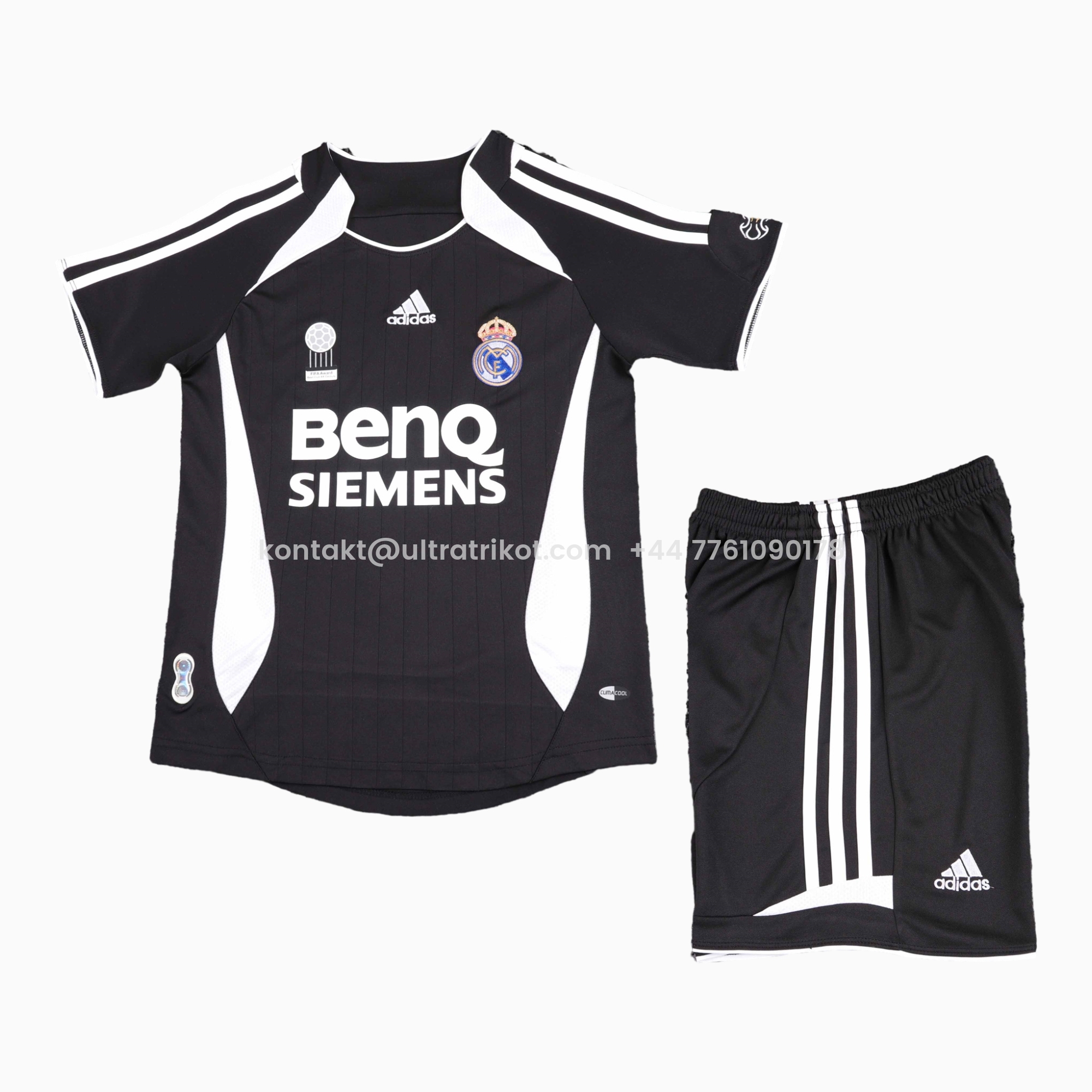 UltraTrikot-Retro Real Madrid 2006-07 Third Kids Kit