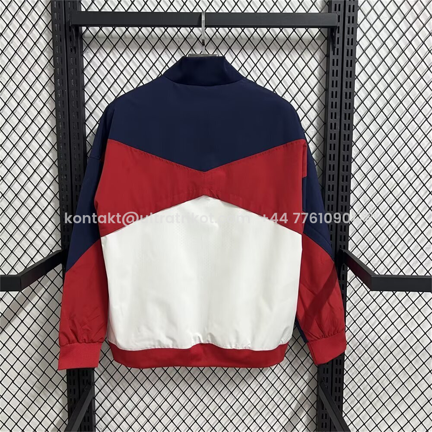 UltraTrikot-Paris Saint-Germain PSG 25-26 Windbreaker Jacket - White