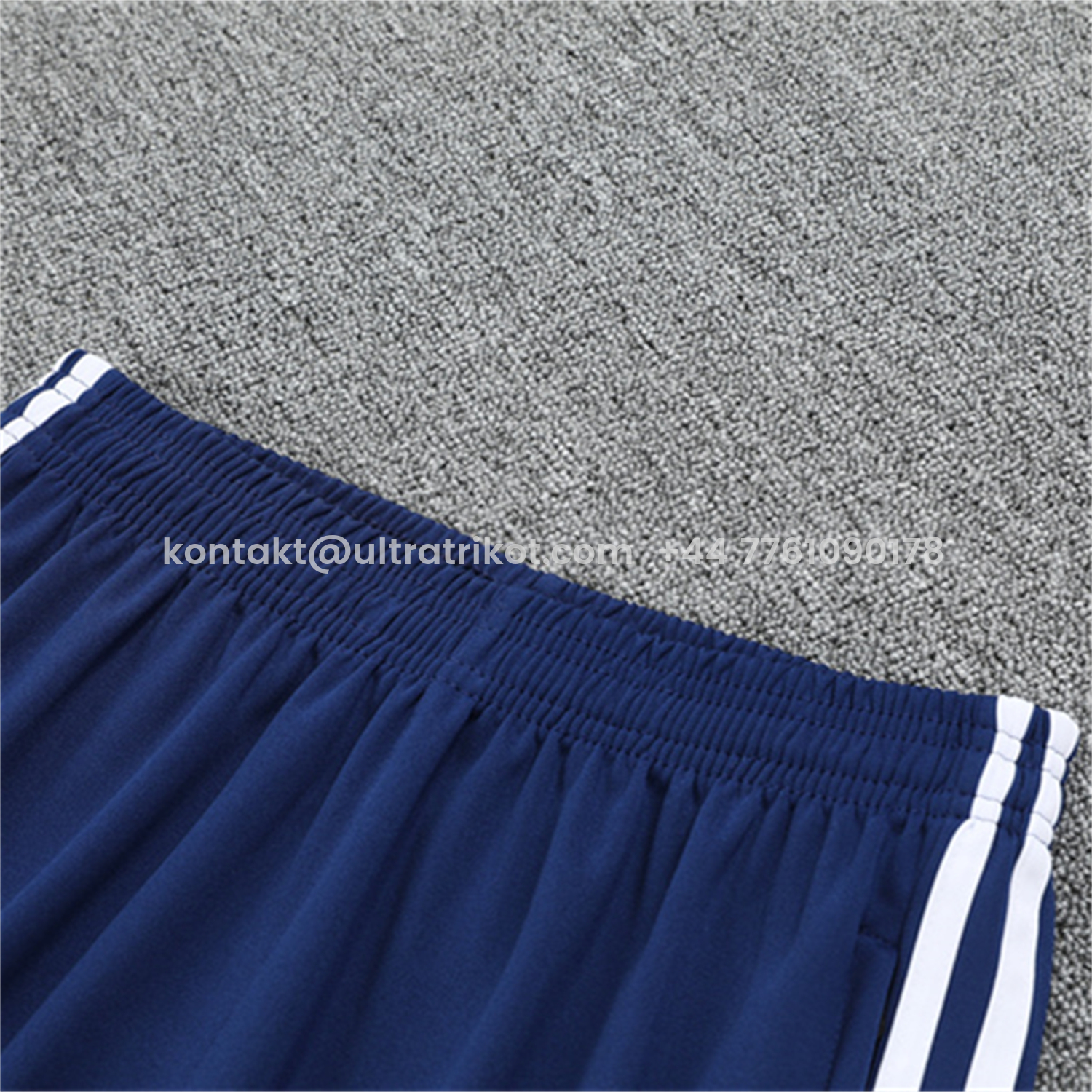 UltraTrikot-Real Madrid 25-26 Long Sleeve Training Set - Throwback Royal Blue Top and Pants