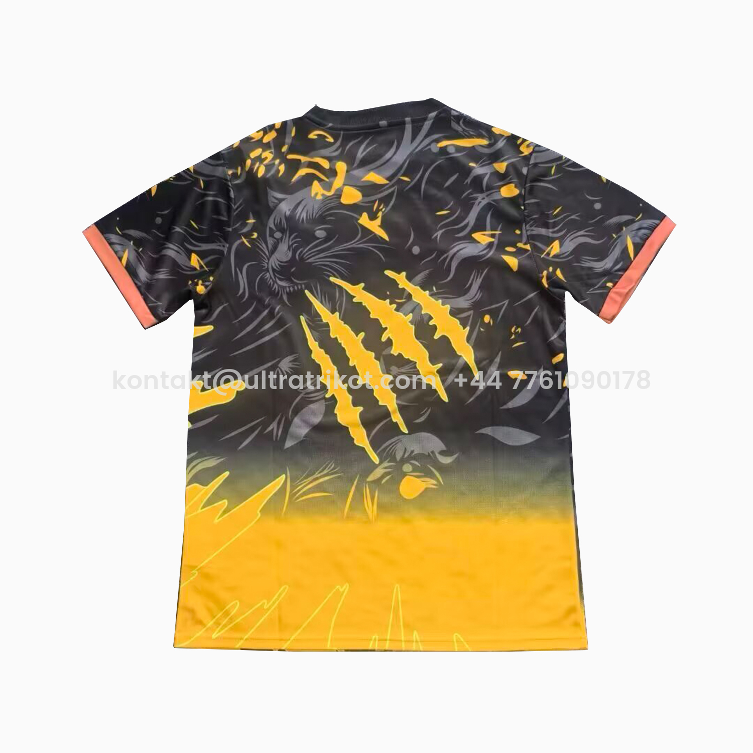 UltraTrikot-Brazil 25-26 Leopard Yellow And Black Jersey - Fans Version
