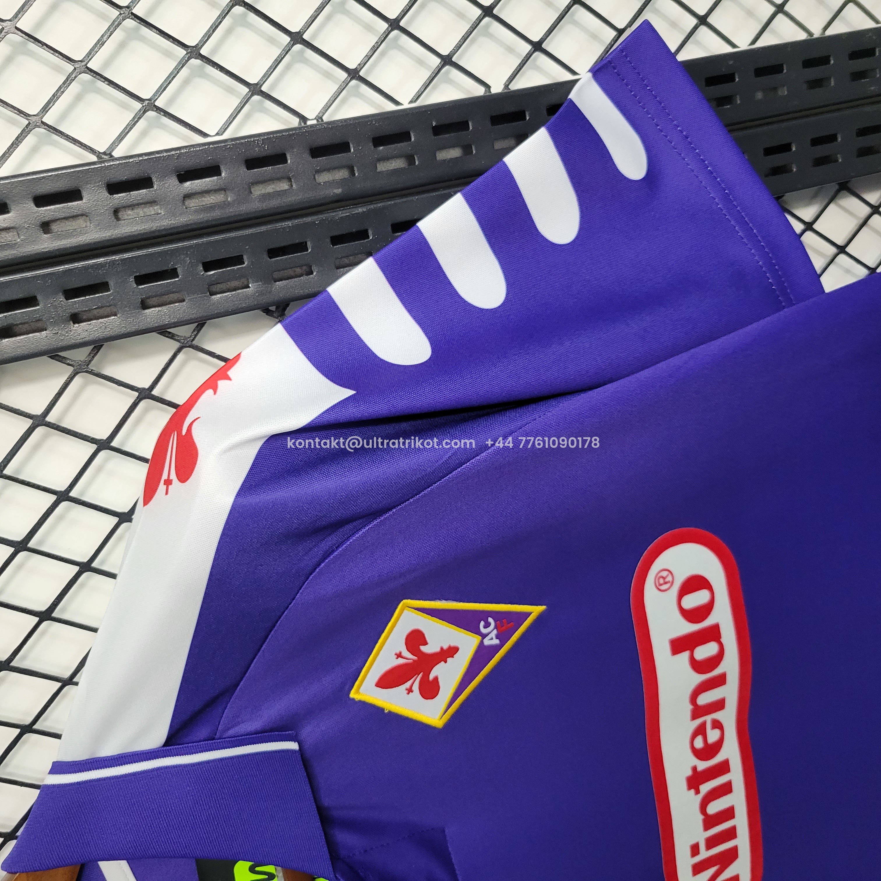UltraTrikot-Retro Fiorentina 1998-99 Home Stadium Jersey