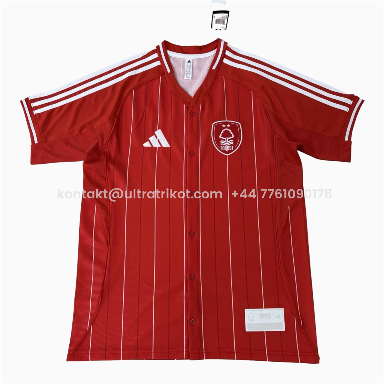 UltraTrikot-Nottingham Forest 25-26 Red Baseball Jersey