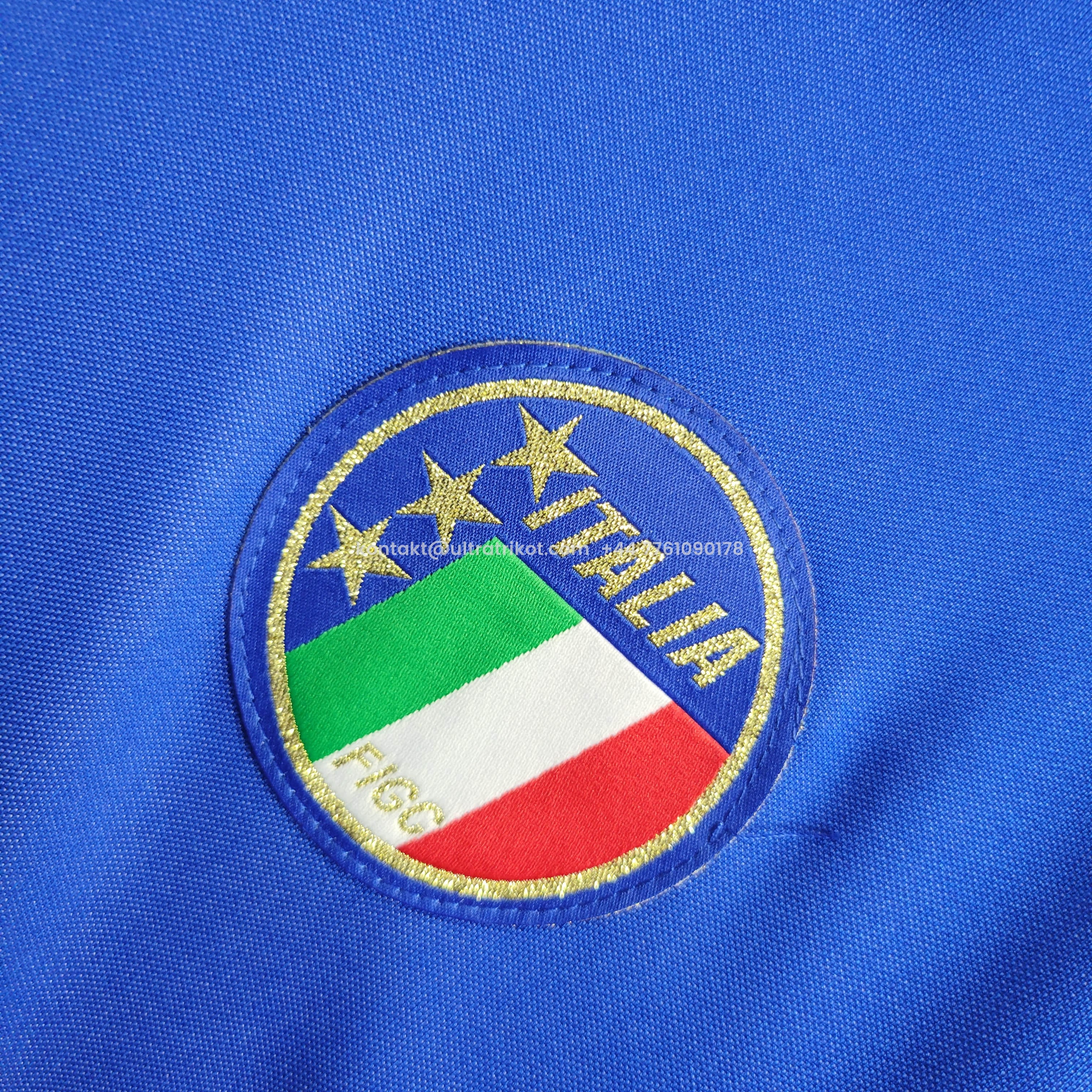 UltraTrikot-Retro Italy 1990 Home Stadium Jersey