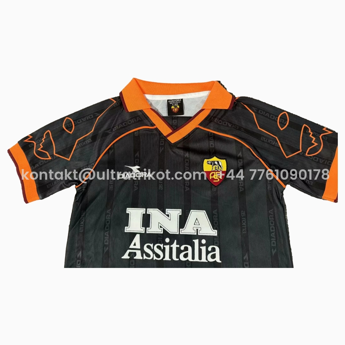 UltraTrikot-Retro Roma 1999-00 Third Kids Kit