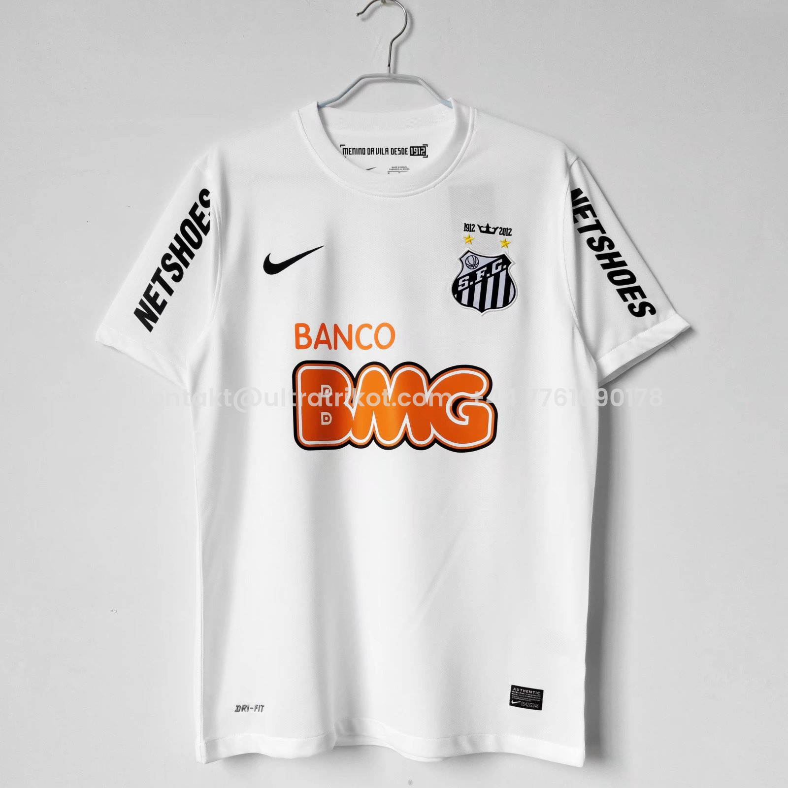UltraTrikot-Retro Santos 2012 Home Stadium Jersey
