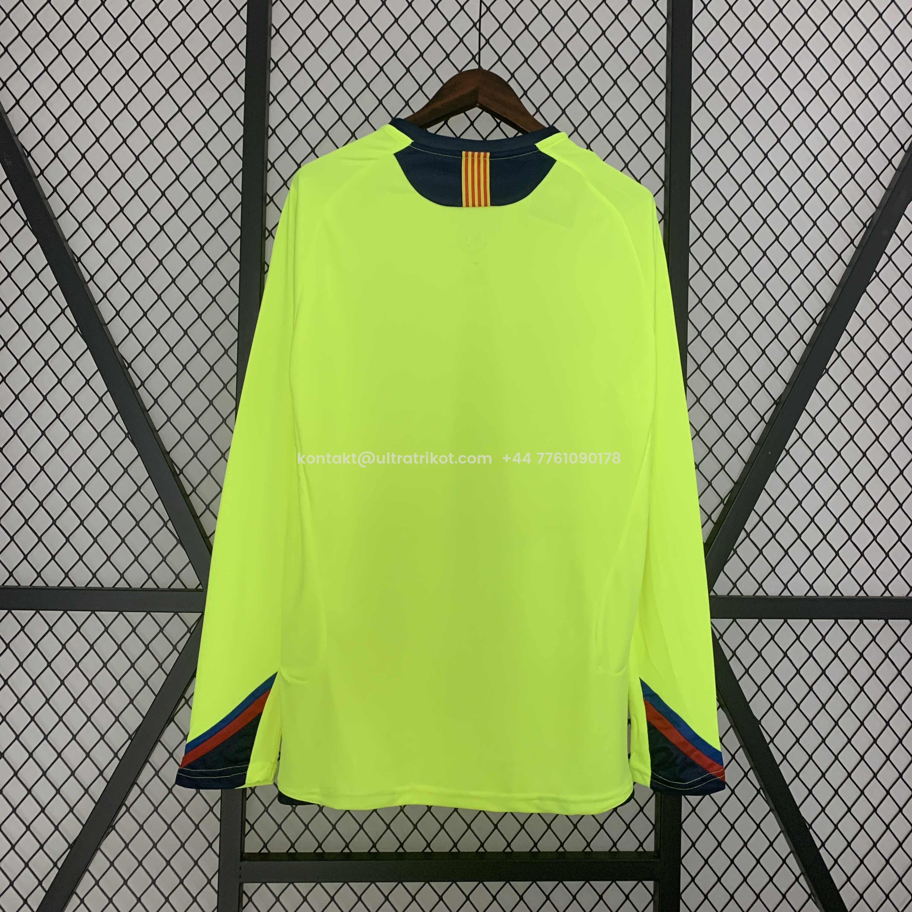 UltraTrikot-Retro Barcelona 05-06 Away Stadium Long Sleeve Jersey