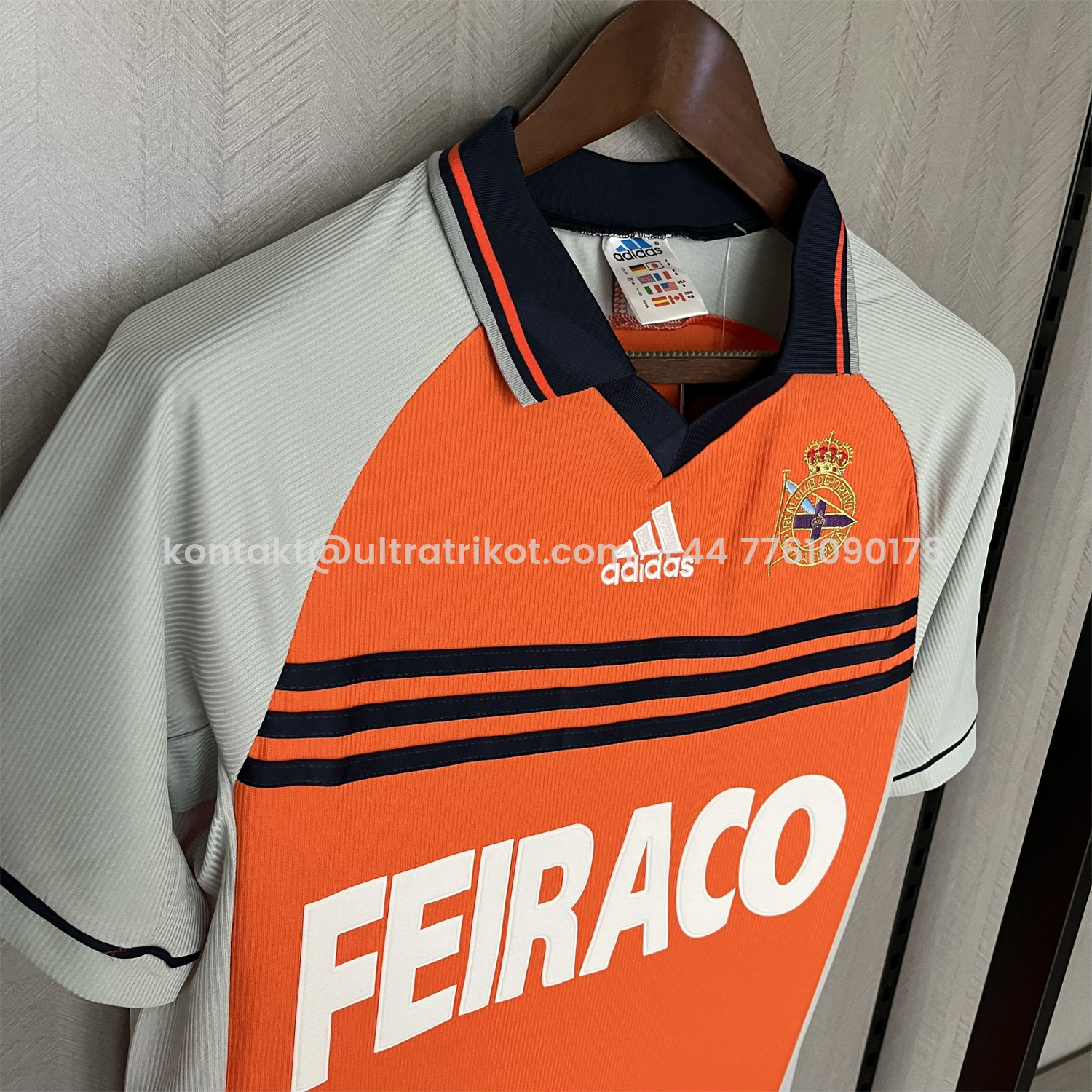 UltraTrikot-Retro Deportivo de La Coruña 1998-99 Third Jersey