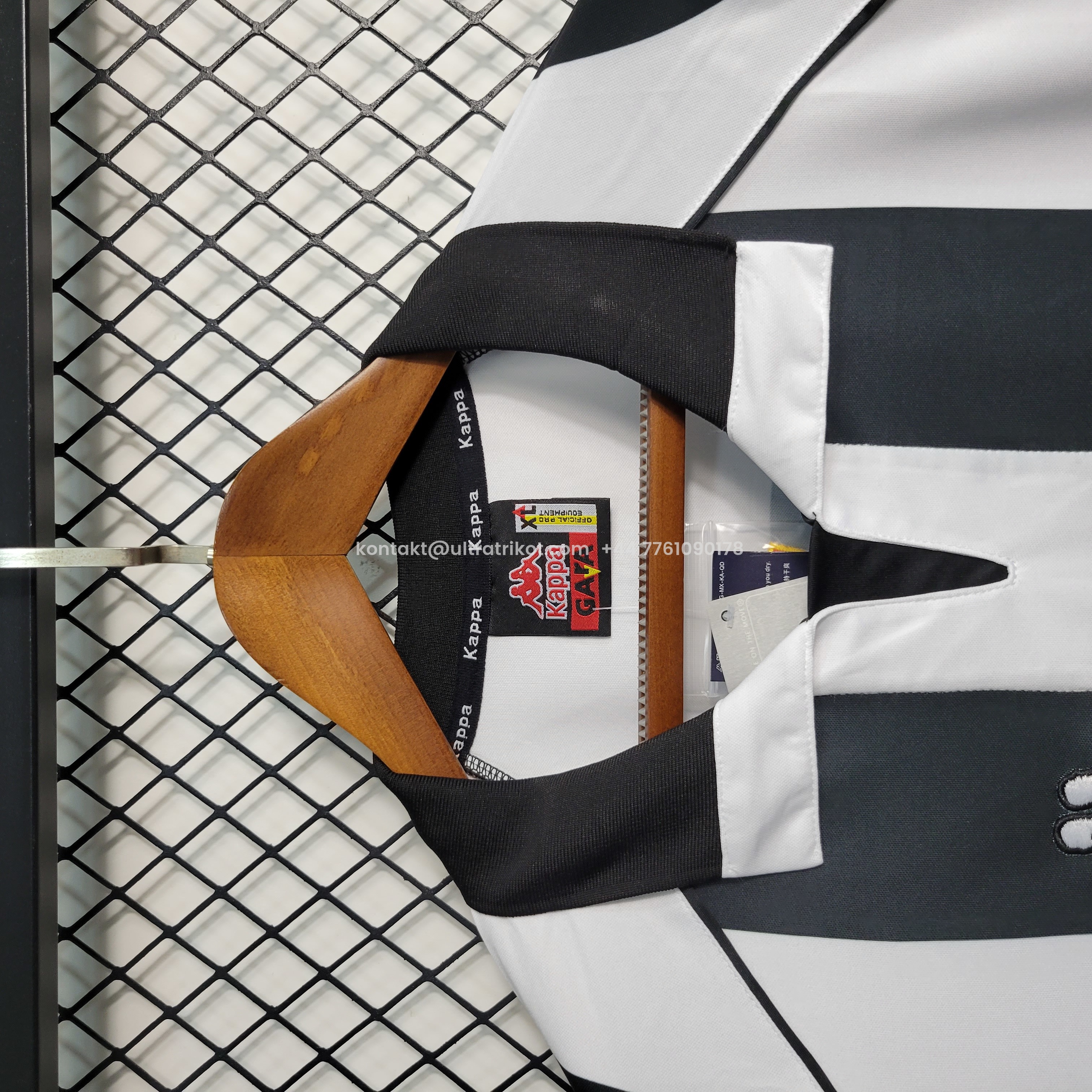 UltraTrikot-Retro Juventus 1997-98 Home Stadium Long Sleeve Jersey