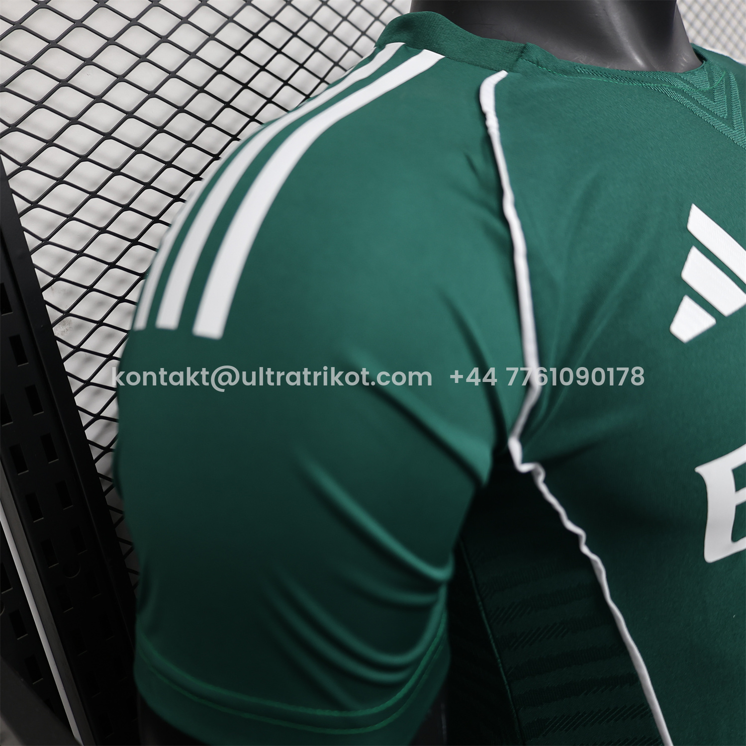 UltraTrikot-Real Madrid 25-26 Green With White Lines Special Jersey - Player Version
