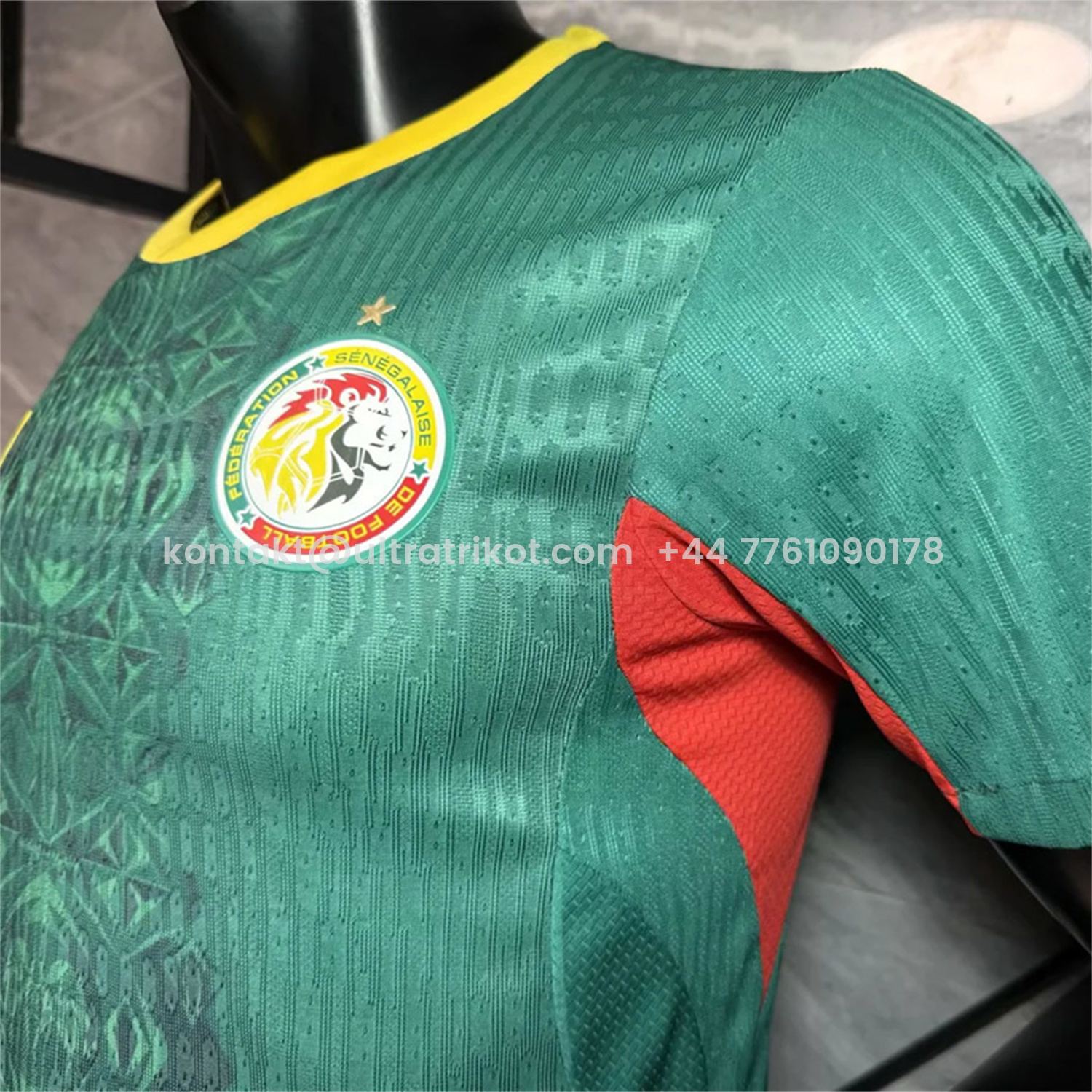 UltraTrikot-Senegal 2026 Away Green Jersey - Player Version