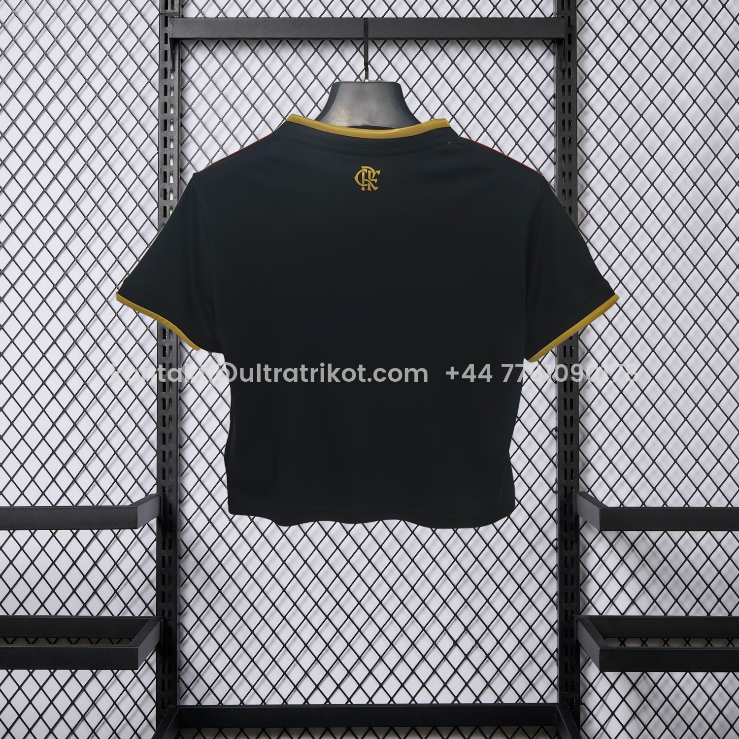 UltraTrikot-Women's Flamengo 25-26 Black Special Cropped Jersey