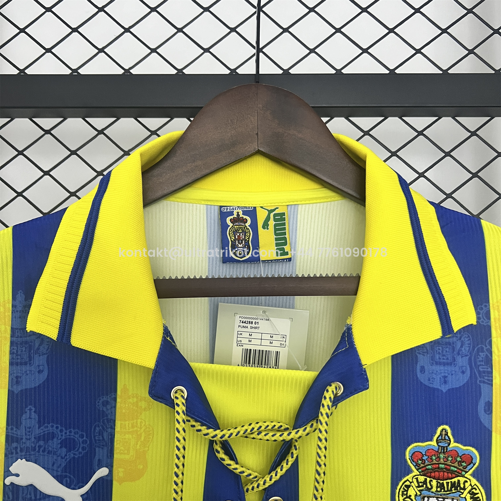 UltraTrikot-Retro Las Palmas 1997-98 Away Jersey