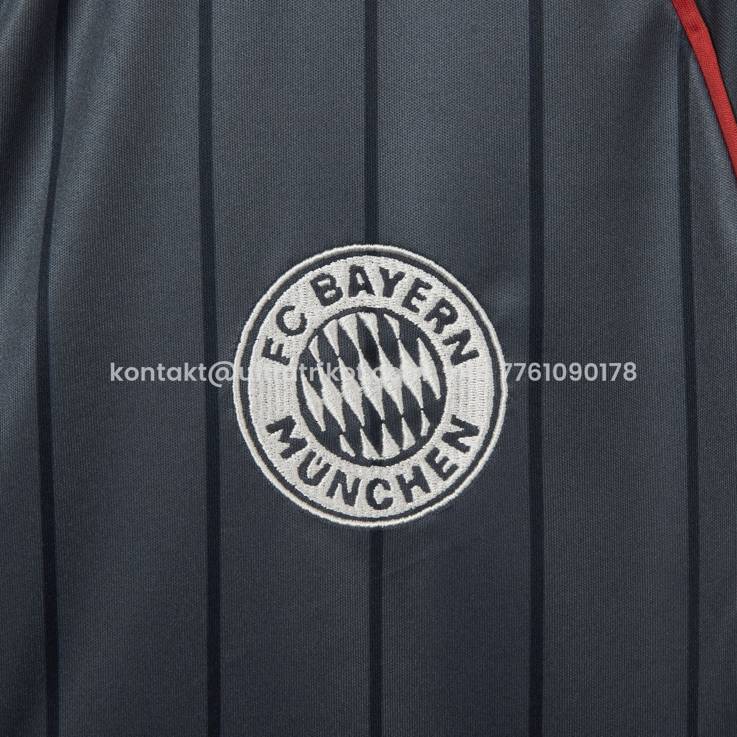 UltraTrikot-Bayern Munich 25-26 Deep Grey Baseball Jersey