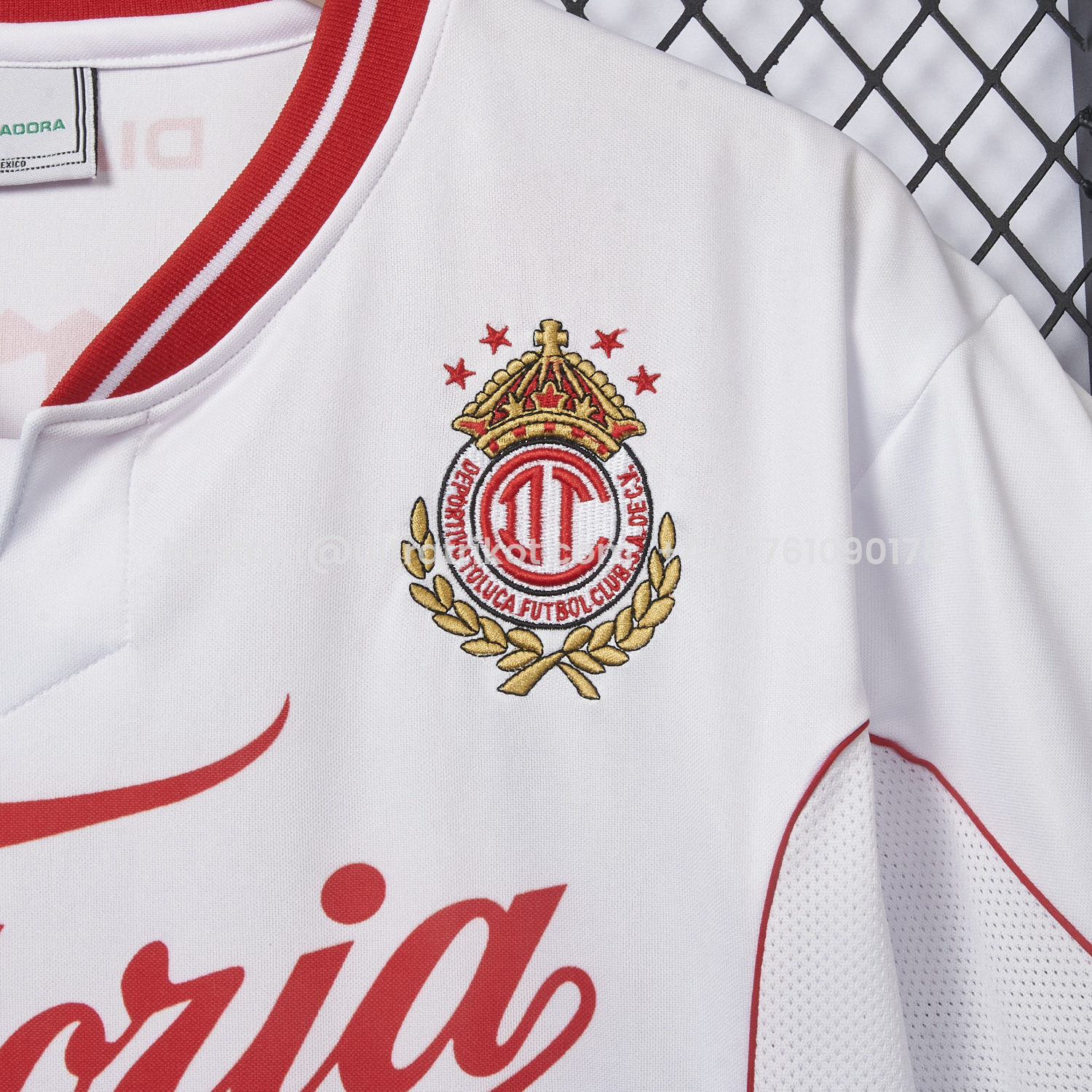 UltraTrikot-Retro Toluca 1998-99 Away White Jersey