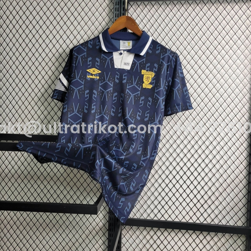UltraTrikot-Retro S-c-o.t l.a-n.d 1992 Home Stadium Jersey