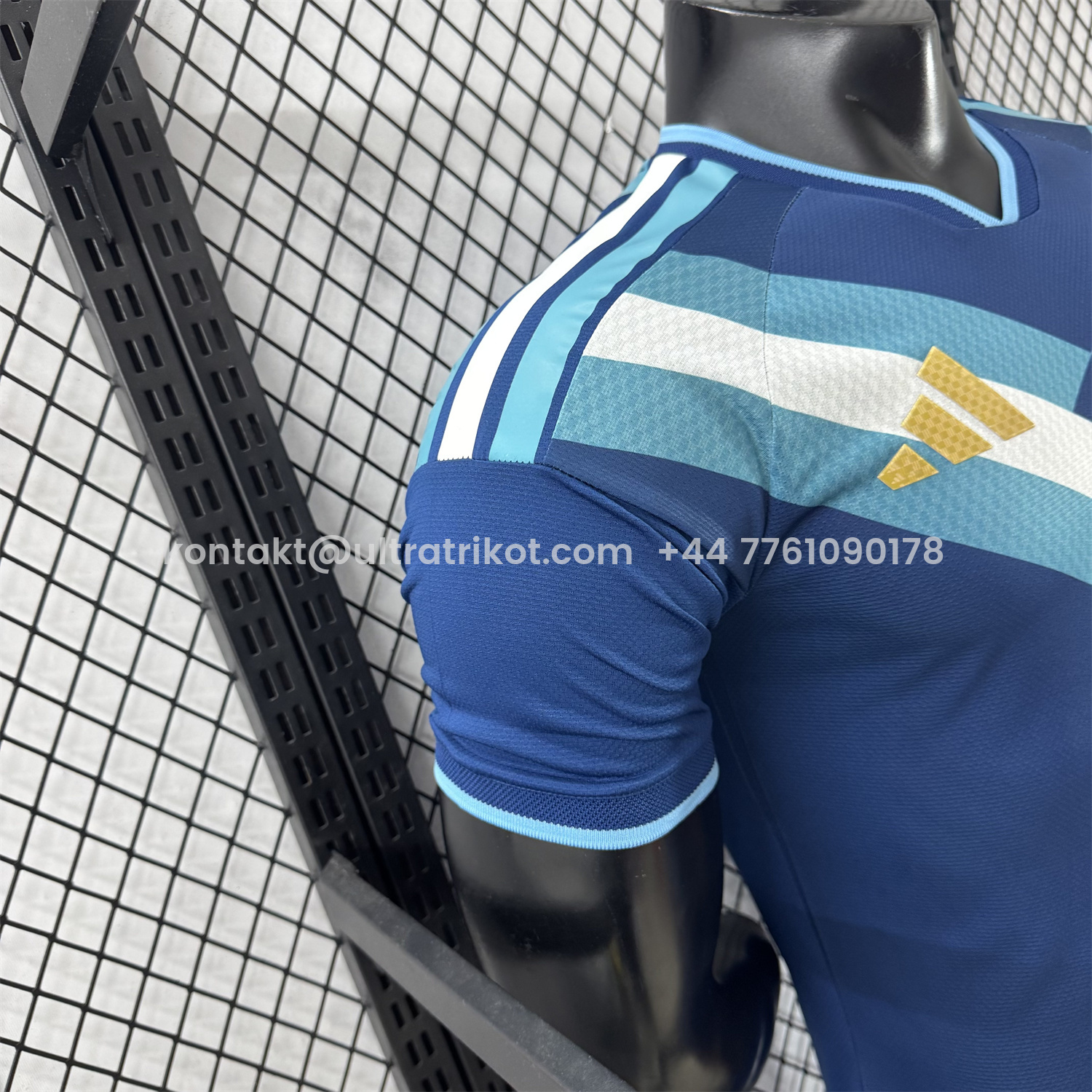 UltraTrikot-Argentina 2026 Blue Shoulder Stripes Special Jersey - Player Version